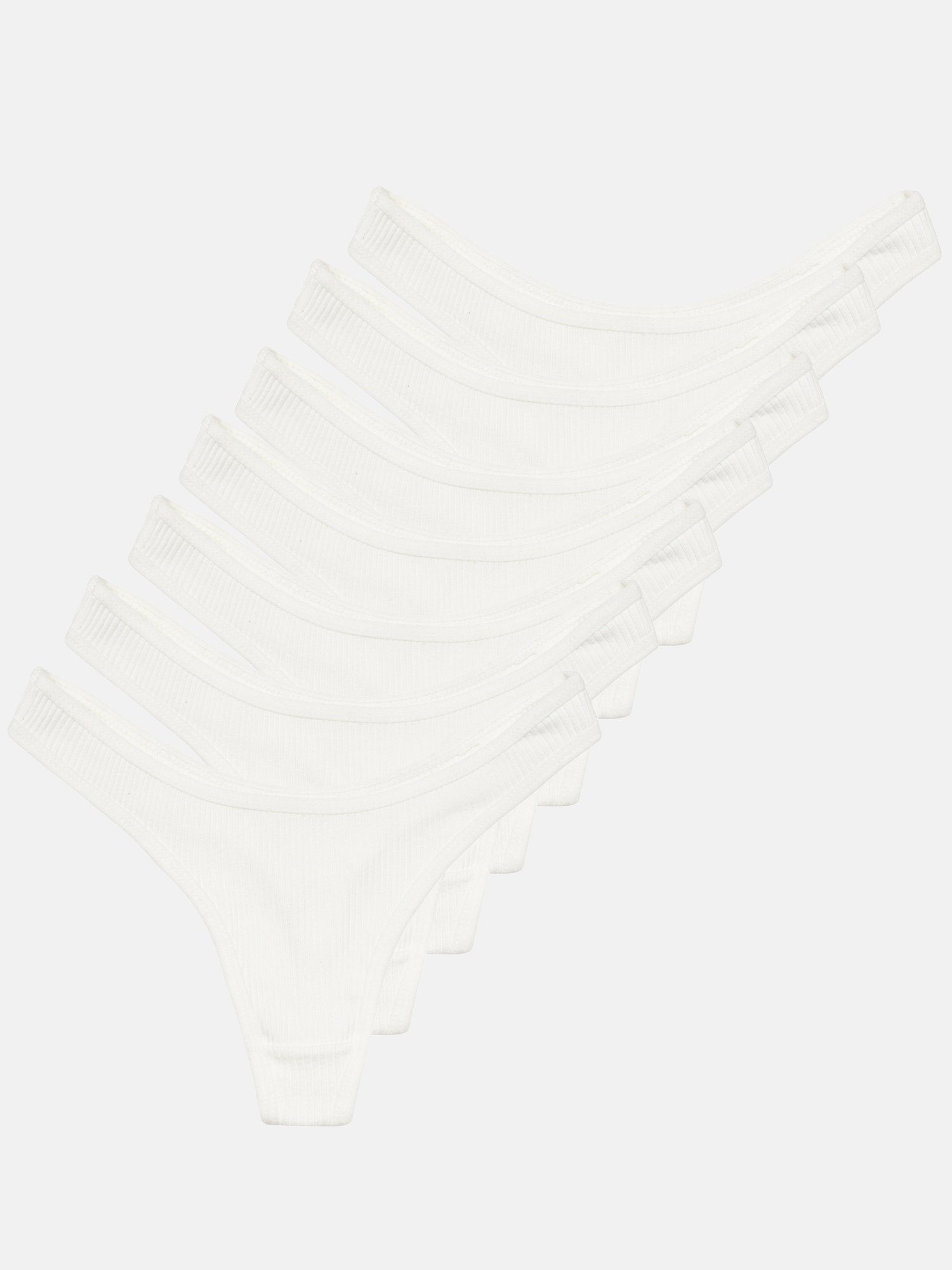 Tazzio Slip F902 (Packung, 7-St) zeitlose und moderne Damen Slips weiß