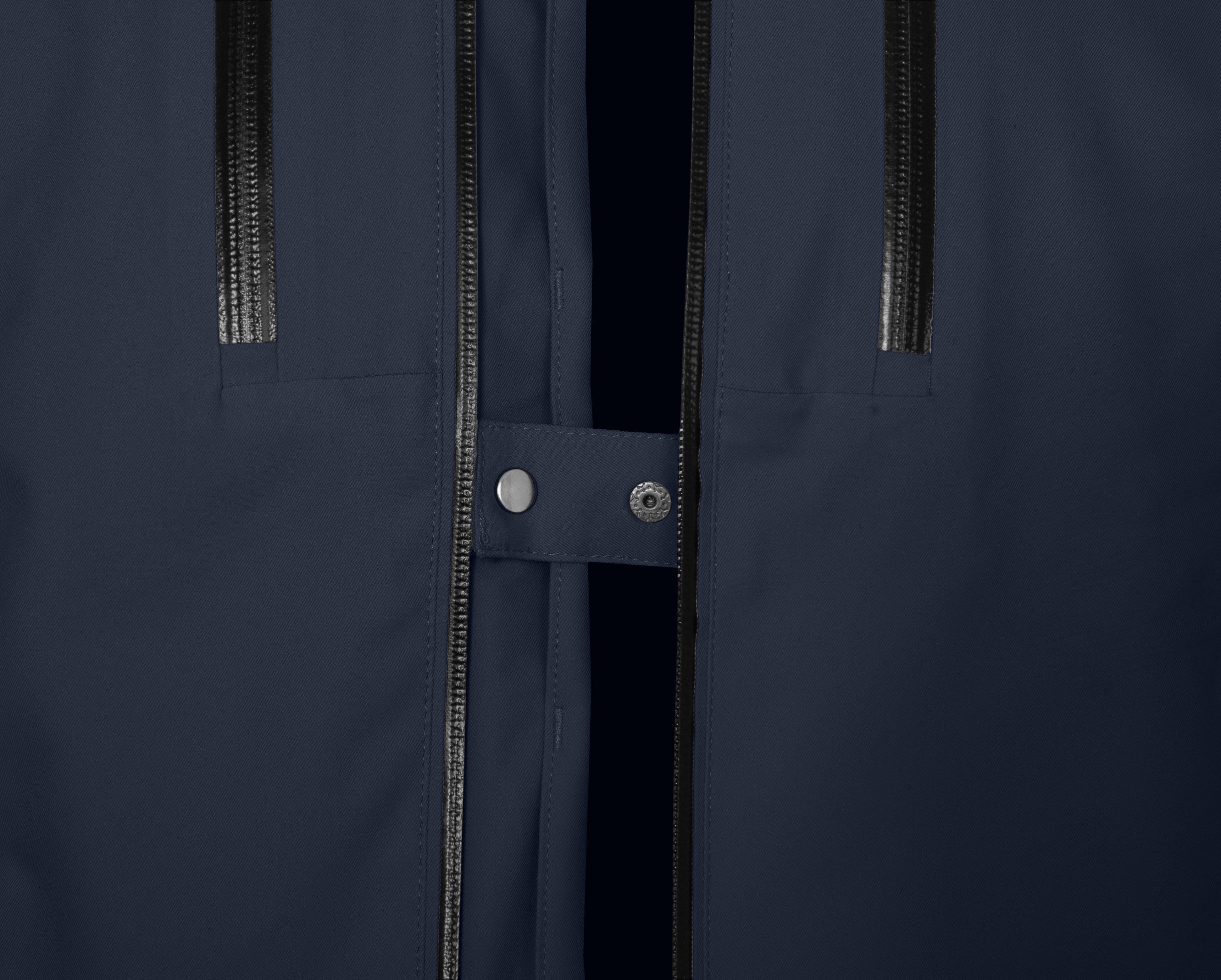 Bergson Regenjacke LEKNES THERMO Weste Damen Regenweste, recycelt, leicht wattiert, 20000 mm Wassersäule, No