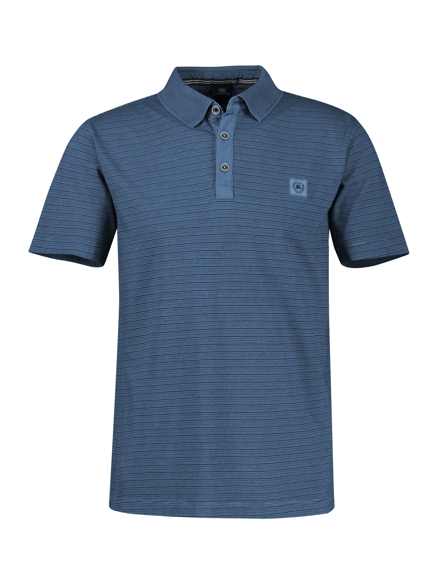 LERROS Poloshirt Kurzarm-Polo mit feinen Streifen