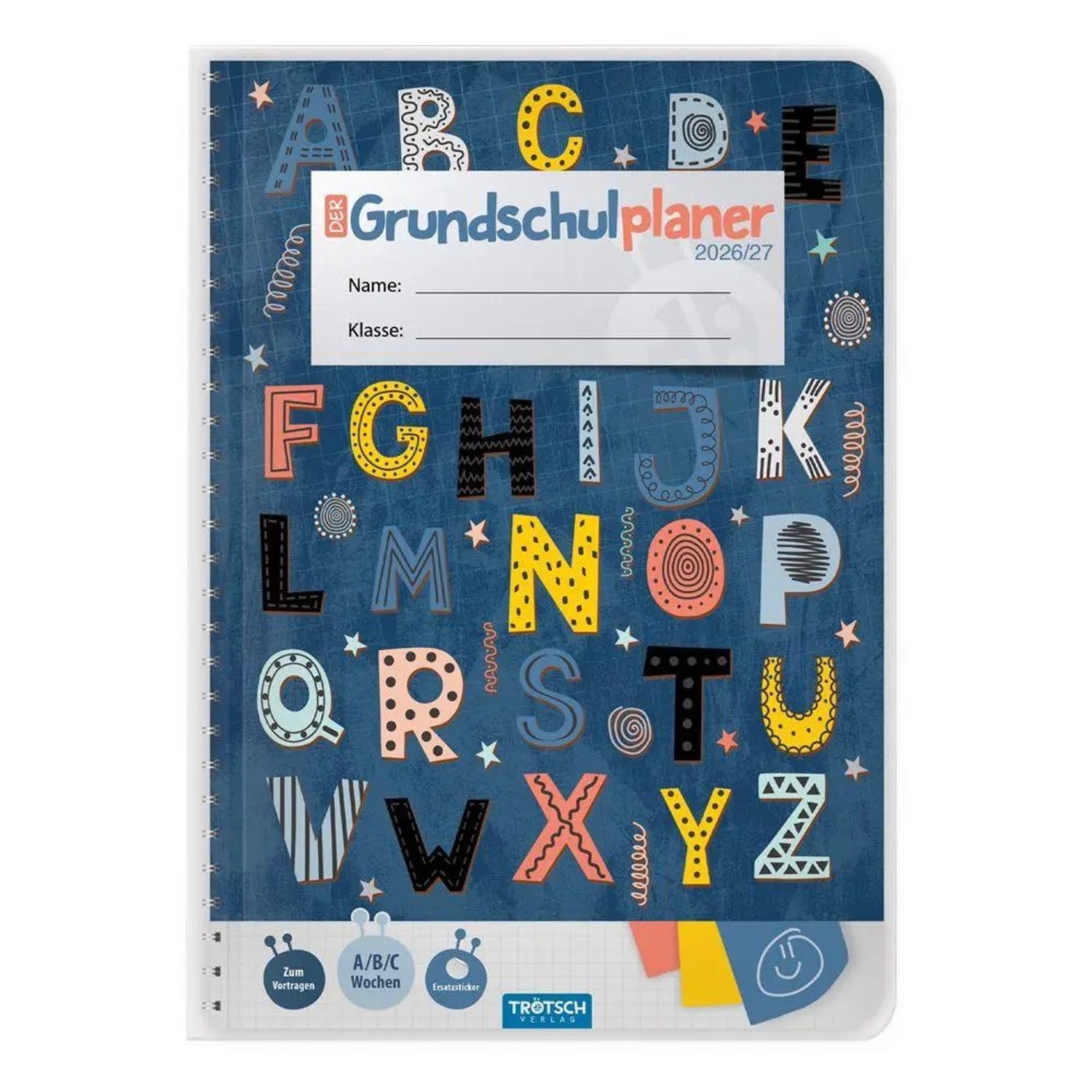 Trötsch Verlag Schülerkalender TRÖTSCH - Grundschulplaner Buchstaben 26/27