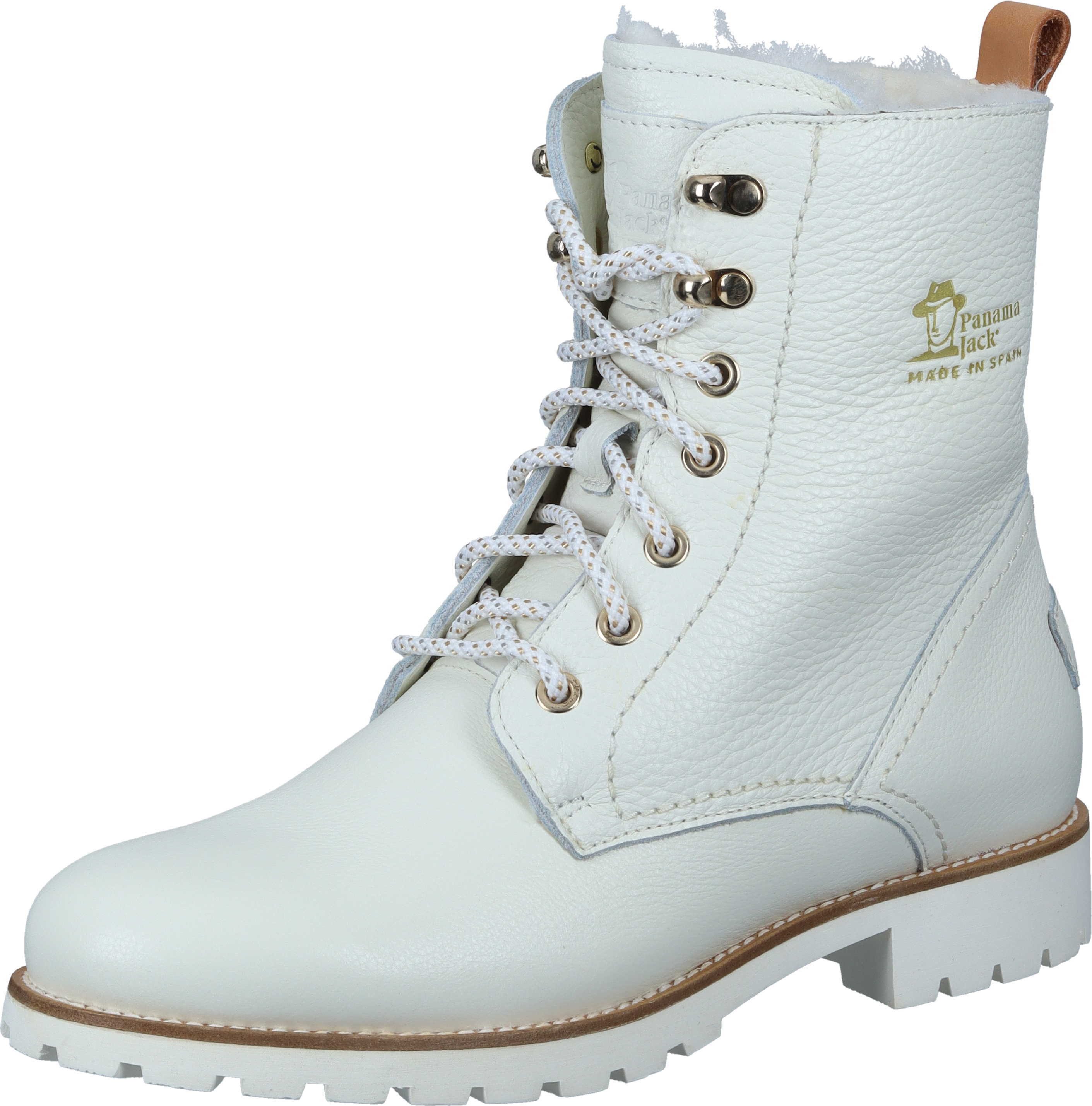 Panama Jack Stiefeletten Schnürstiefelette aus echtem Leder günstig online kaufen