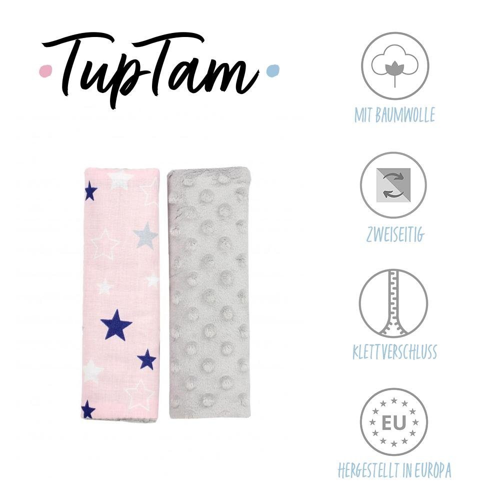 TupTam Kopfkissen TupTam Kinder Auto Gurtschutz Gurtschoner 2er Pack günstig online kaufen