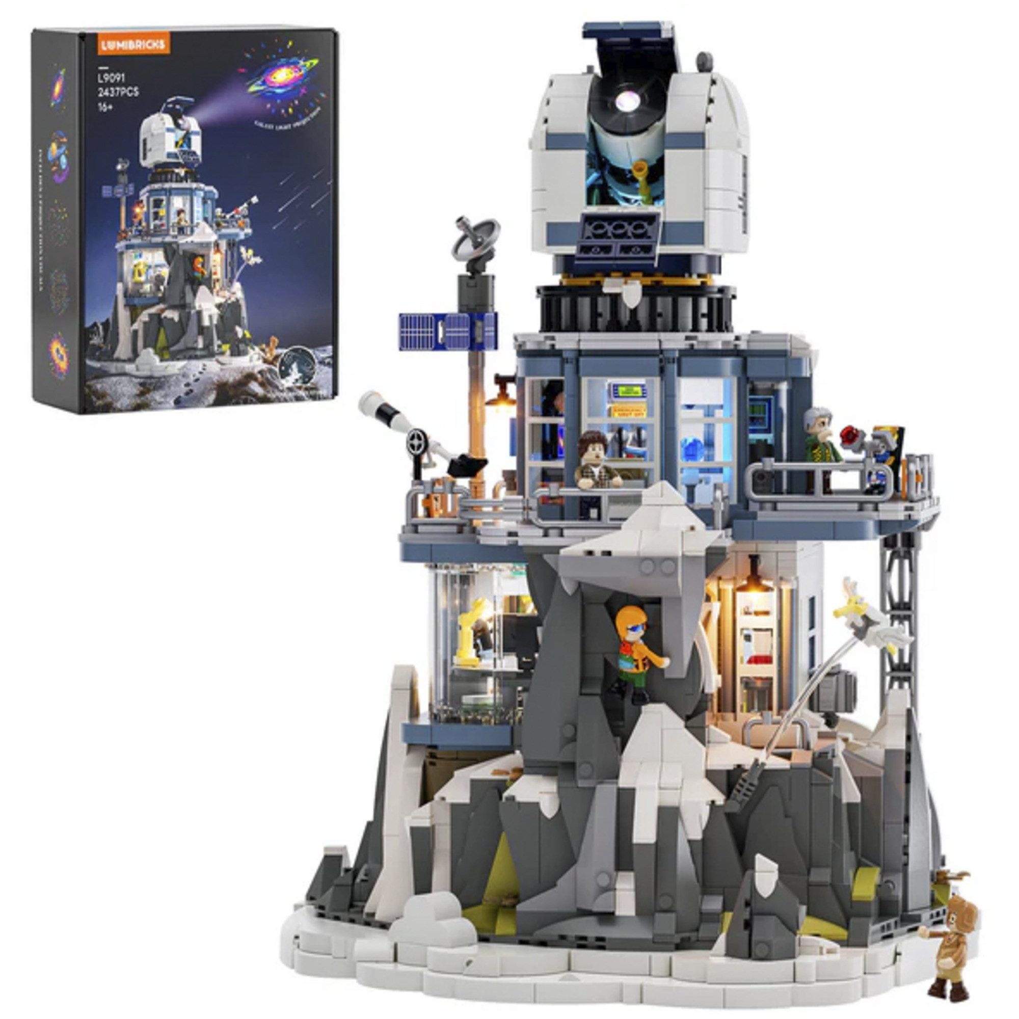 Lumibricks Lumibricks Alpenobservatorium, Spielbausteine