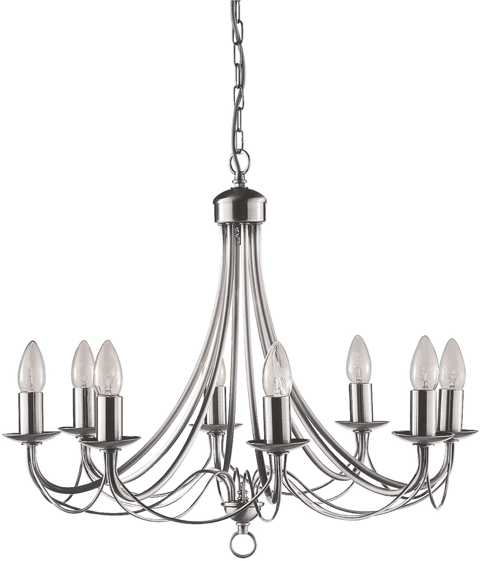 Searchlight Kronleuchter Maypole 8Lt Pendant, Leuchtmittel wechselbar