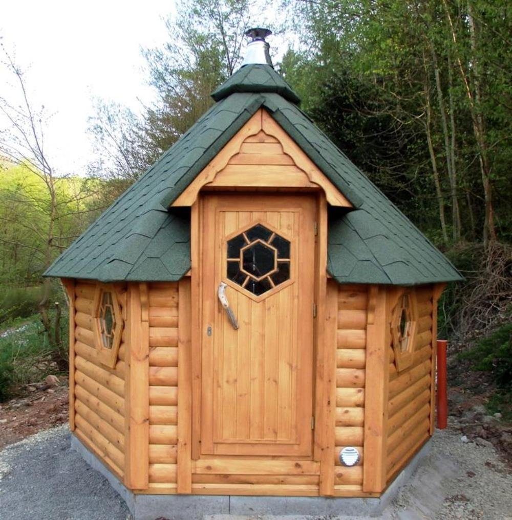 Fasssauna Sauna Saunahaus Gartensauna Gartenhaus Sauna Außensauna