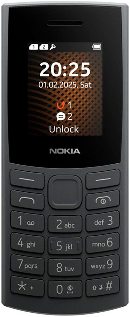 Nokia 105 4G (2. Edition) Handy (4,49 cm/1,77 Zoll)