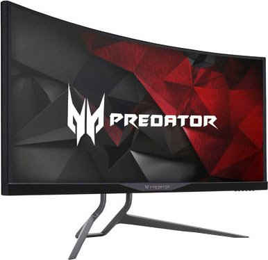 Acer Predator X34GS Curved-Gaming-Monitor (86,4 cm/34 ", 3440 x 1440 px, 0,5 ms Reaktionszeit, 180 Hz, IPS-LED)