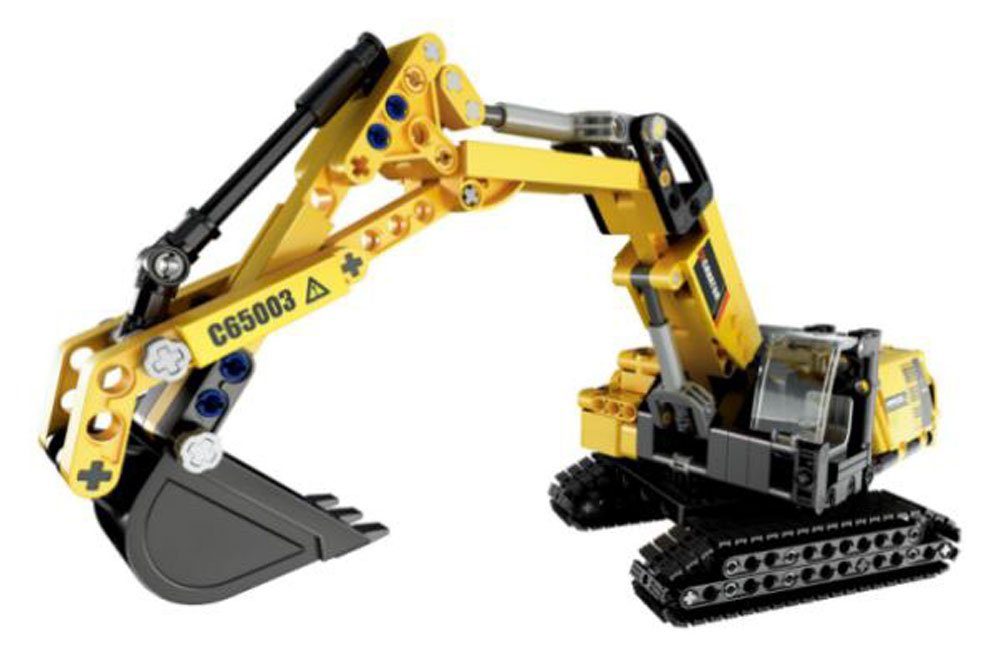 CaDA CaDA Bagger (467 Teile) (neue Version) Konstruktionsspielsteine
