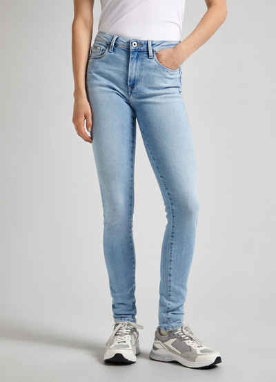 Pepe Jeans Skinny-fit-Jeans in Used-Optik