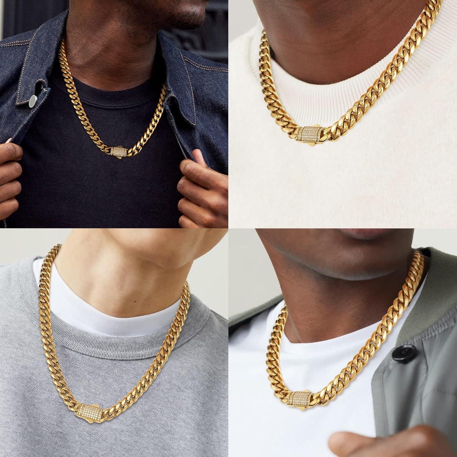 LuxusKollektion Kette und Anhänger Set Panzerkette günstig online kaufen