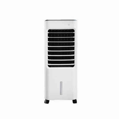 Fangqi Standventilator Luftkühler 5L,4 in 1 Tragbarer Air Cooler mit Wasserkühlung Ventilator, Luftbefeuchter, Negative Ionen, für Zuhause Büro