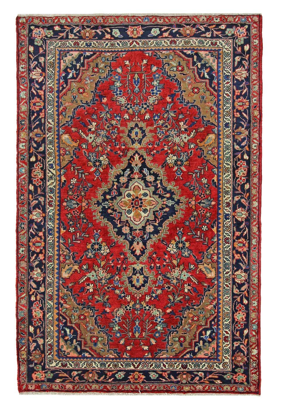 Orientteppich Perserteppich Mahal 194 x 126 cm