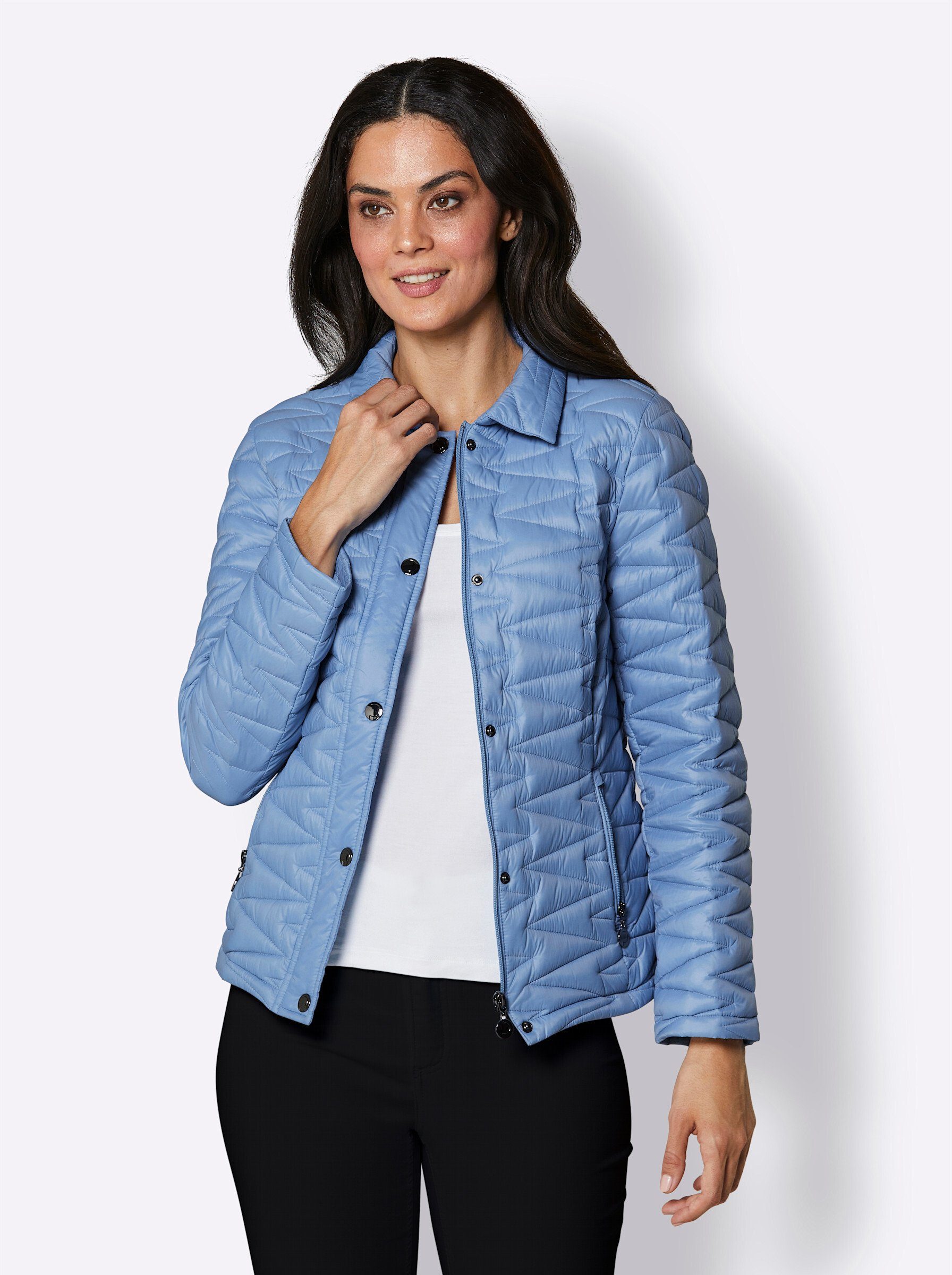 creation L Allwetterjacke Daunen-Jacke Langarm