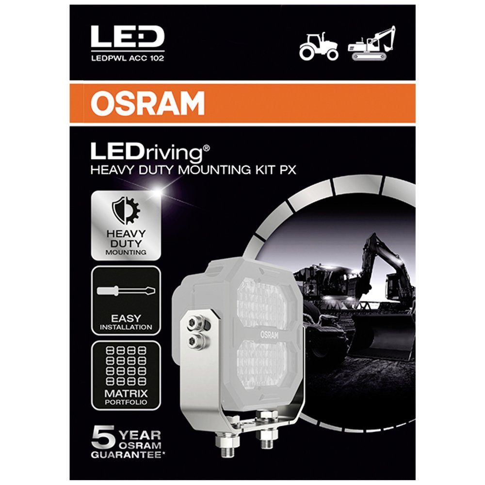 Osram Arbeitsleuchte OSRAM ACC Heavy LEDriving® Halter PX Kit 102 LEDPWL Duty (B Mounting