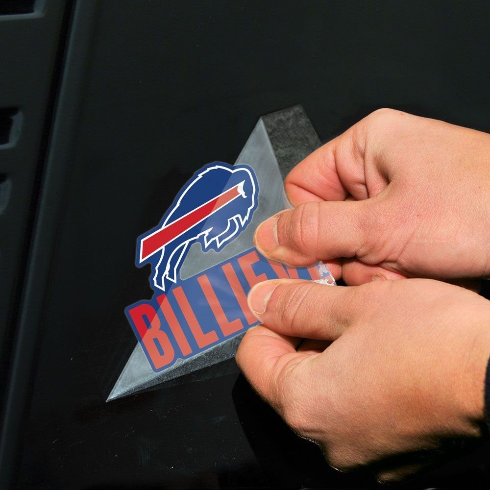 WinCraft Cut Buffalo Teams NFL Perfect Slogan Aufkleber 10x10cm Bills Wanddekoobjekt