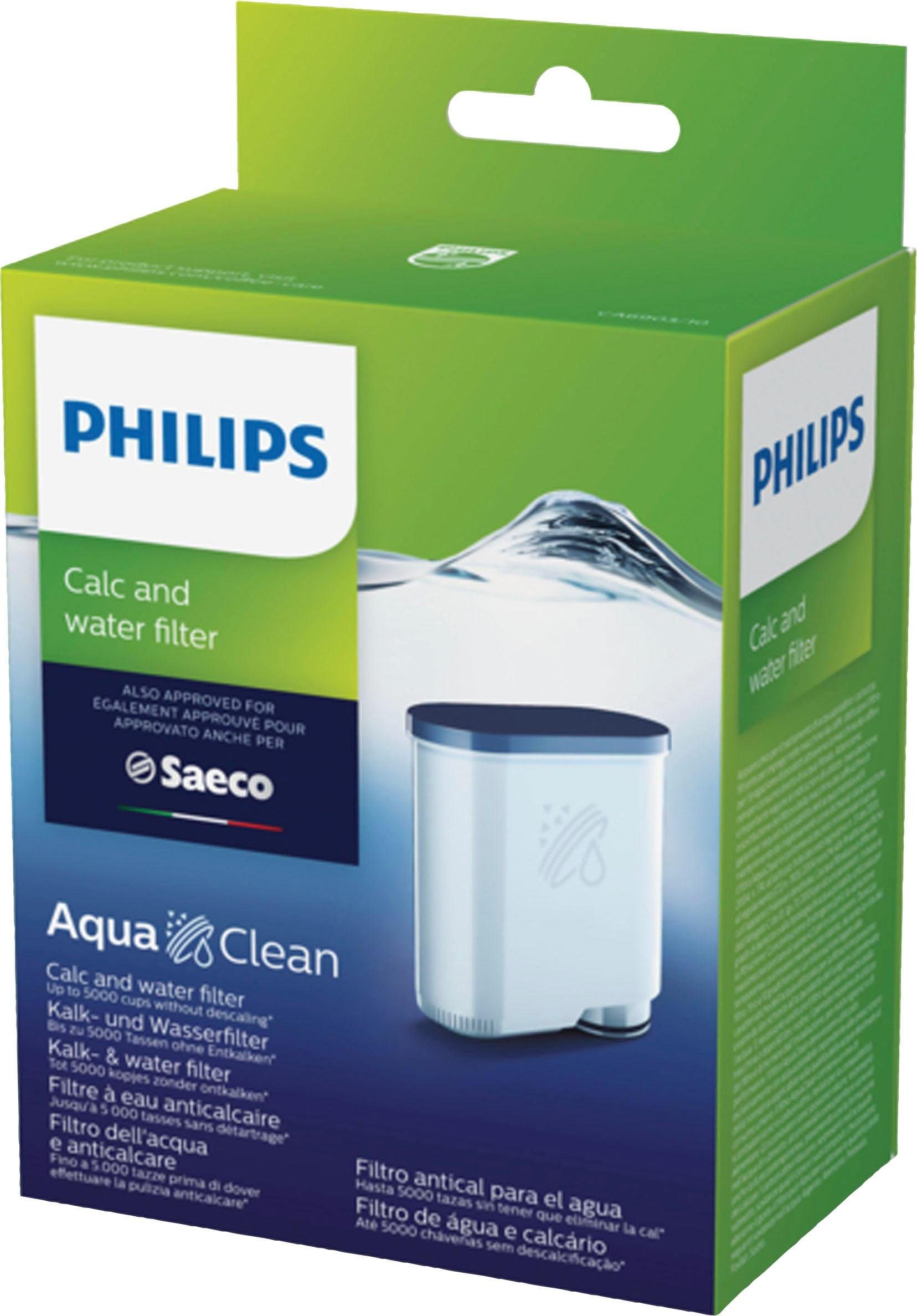 Philips Wasserfilter CA6903/10, Zubehör für Philips Saeco Kaffeevollautomaten, AquaClean