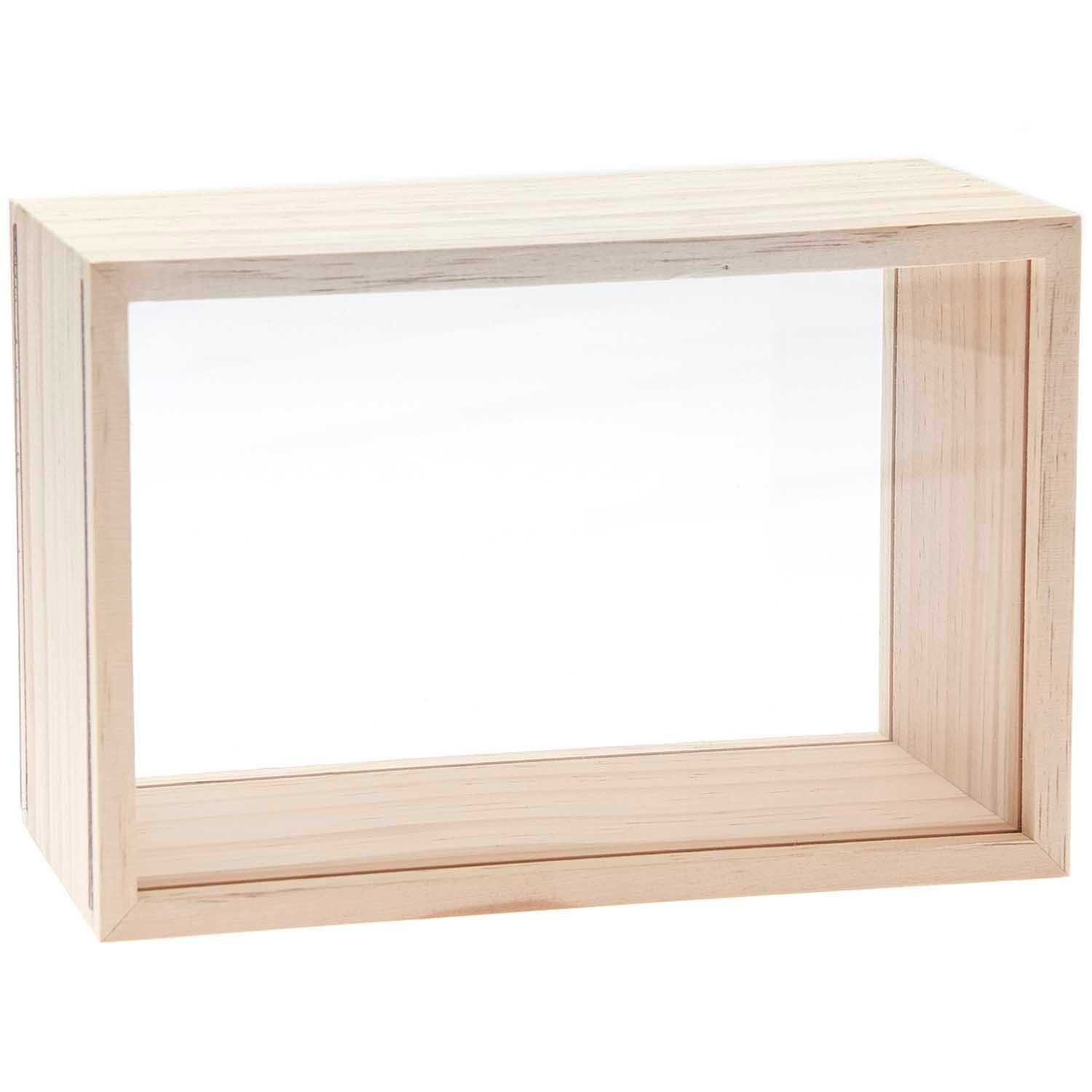 Rico Design Dekoobjekt Objektkasten, mit 2 Acrylscheiben