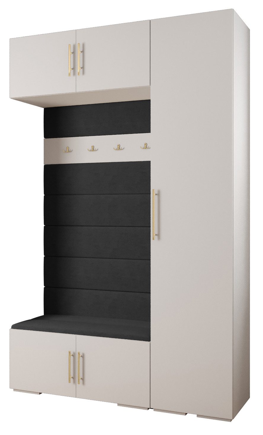 ABIKS MÖBEL Kompaktgarderobe INOVA 3 SATZ günstig online kaufen