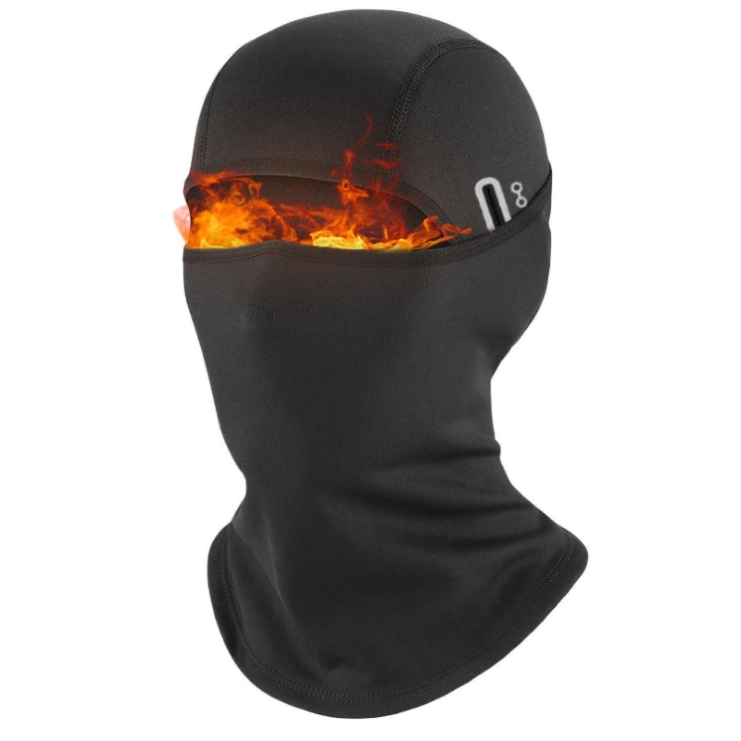 Sturmhaube Sturmhaube Balaclava Motorrad Radfahren Ski Outdoor UVSchutz Schwarz