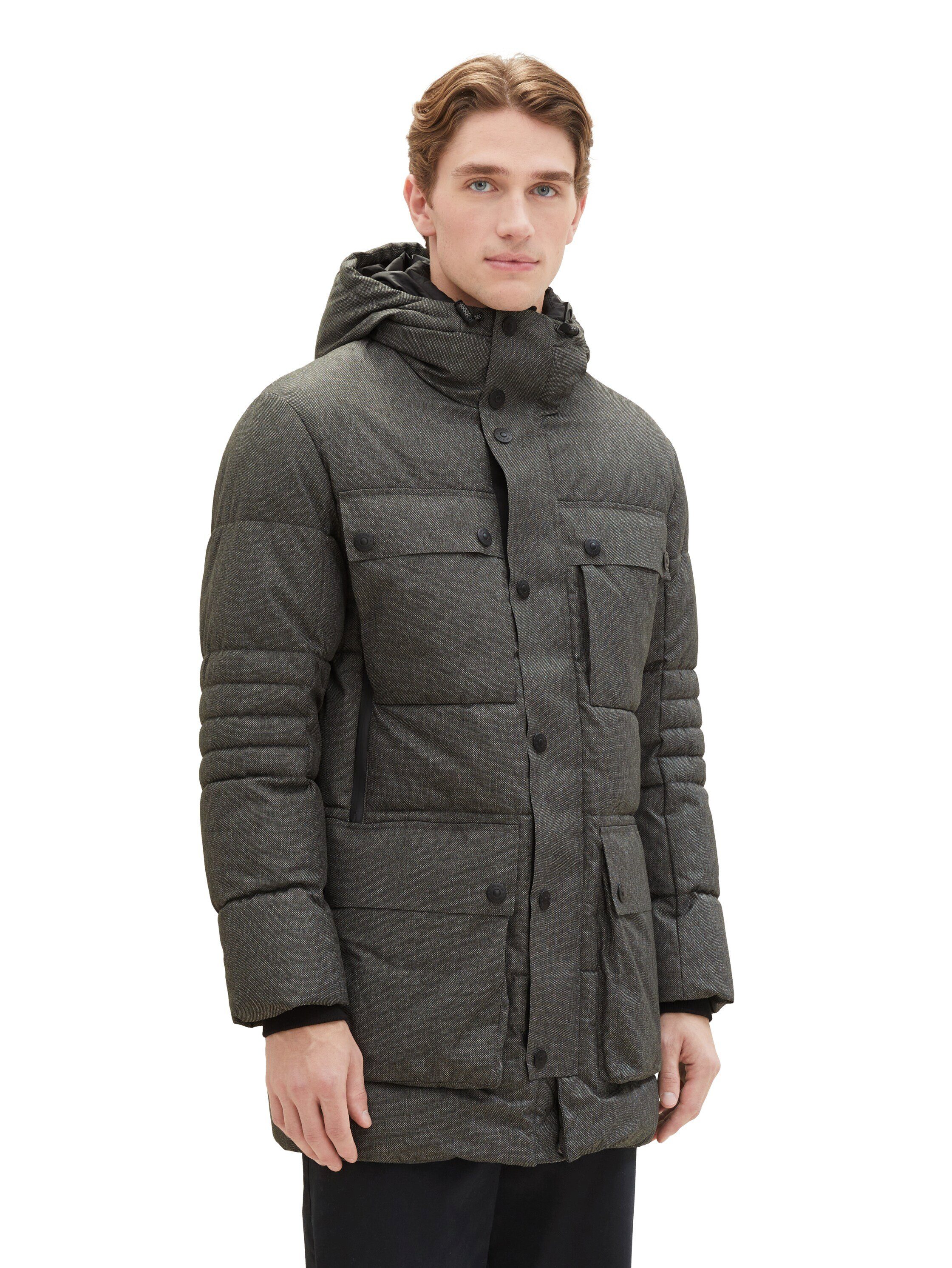 TOM TAILOR Steppmantel mit aufgesetzten Taschen günstig online kaufen