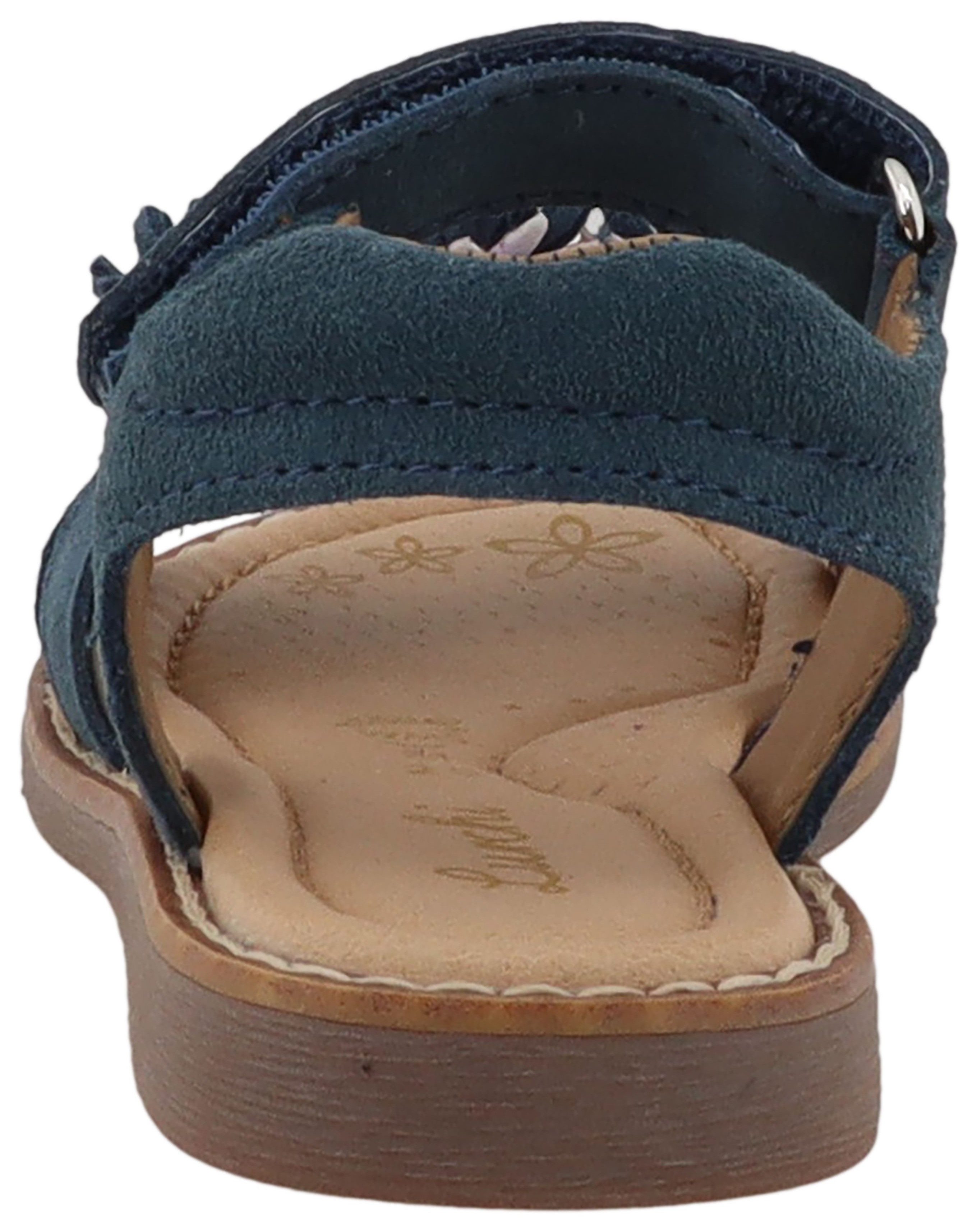 Lurchi Loona Sandale Klettschuh mit Blütenapplikation, Größenschablone zum Download