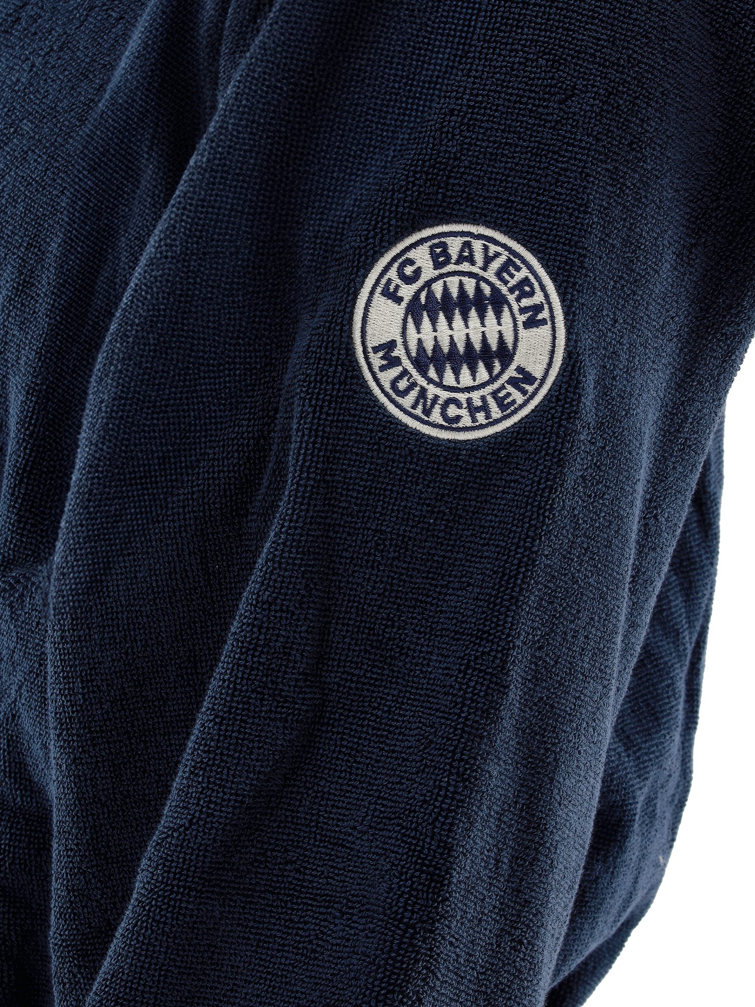 FC Bayern München Bademantel FC Bayern München I Bademantel I Unixex I Navy, 100% Baumwolle