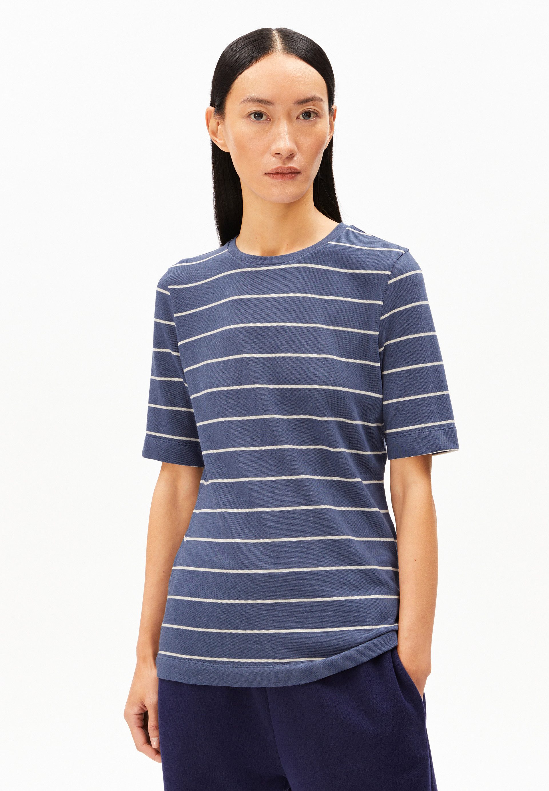 Armedangels T-Shirt JAANISARA FINE STRIPE T-Shirt günstig online kaufen