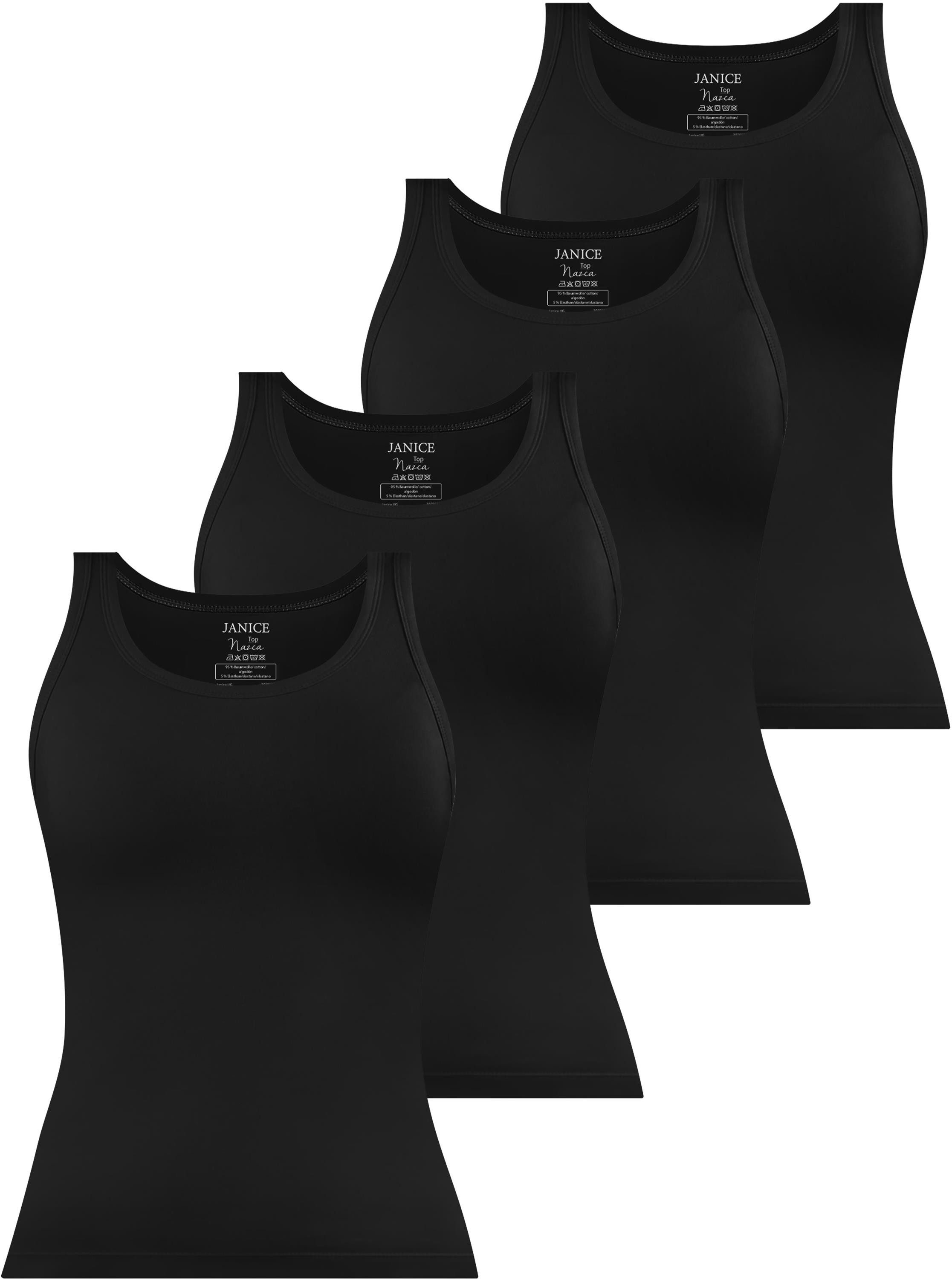 Tanktop 4 x Damen Top Nazca