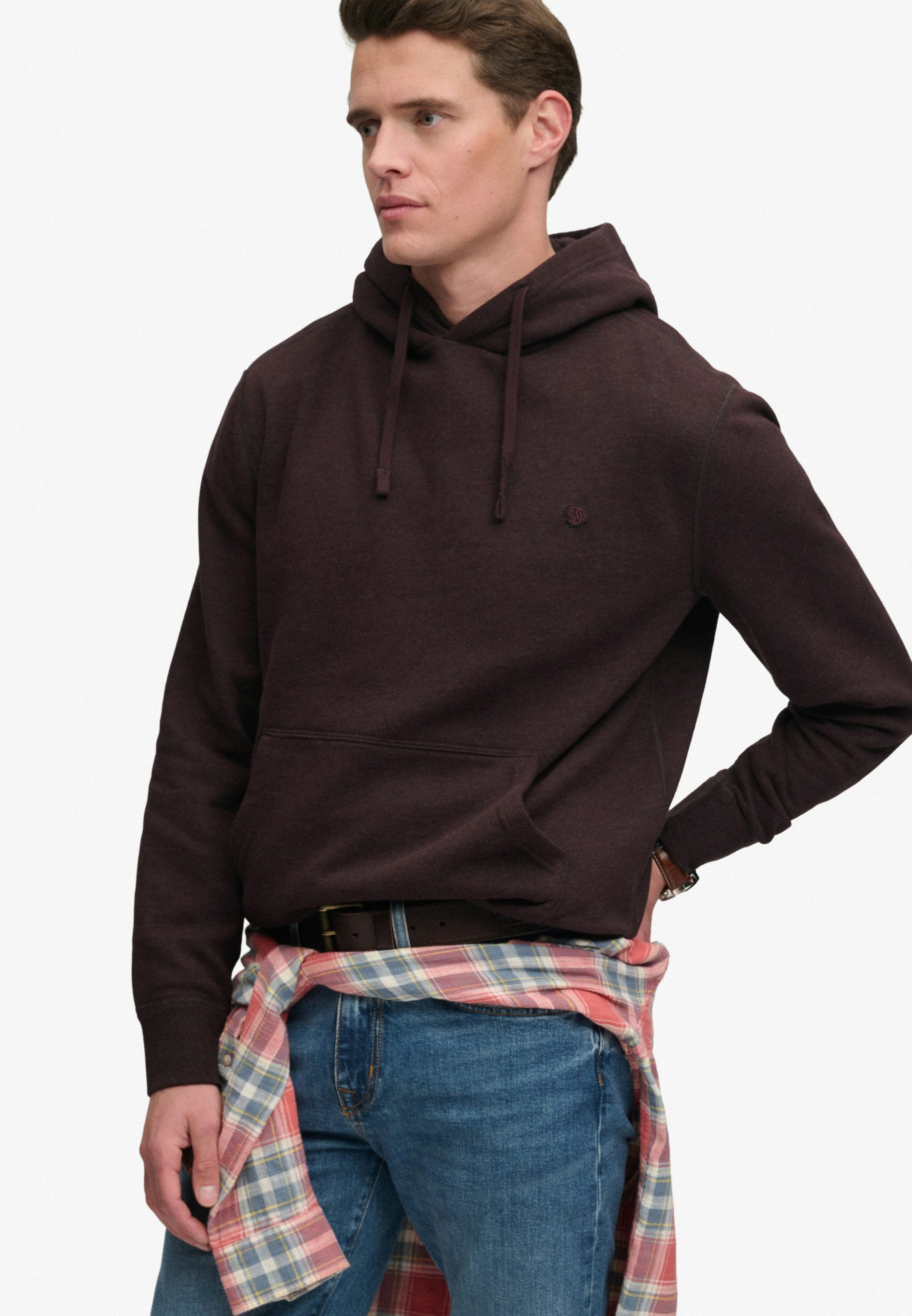 Superdry Kapuzensweatshirt ESSENTIAL SDCO LOGO HOOD Baumwollmischung, regular fit