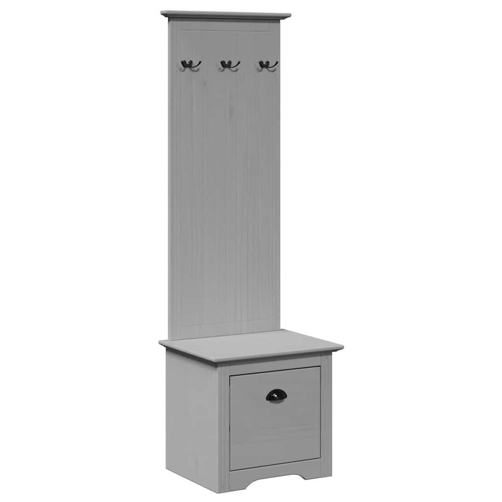 vidaXL Sitzbank Flurschrank mit Haken BODO günstig online kaufen
