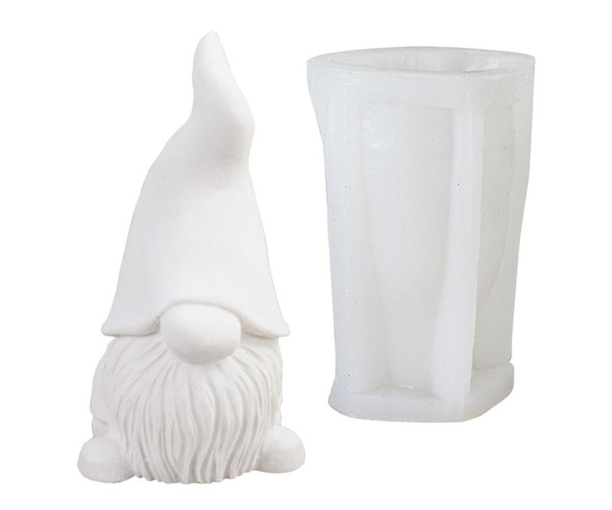 CREARTEC Dekofigur Gießform aus Silikon - Wichtel - 10cm hoch - Füllmenge: 70ml, für eine Figur aus verschiedensten Materialien - Made in Germany