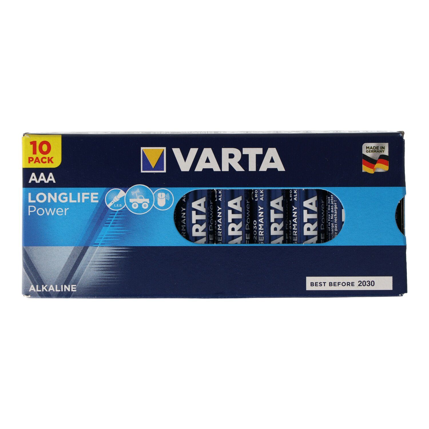 VARTA Varta Longlife Power (ehem. High Energy) Micro AAA Batterien 4903 Hig Batterie, (1,5 V)