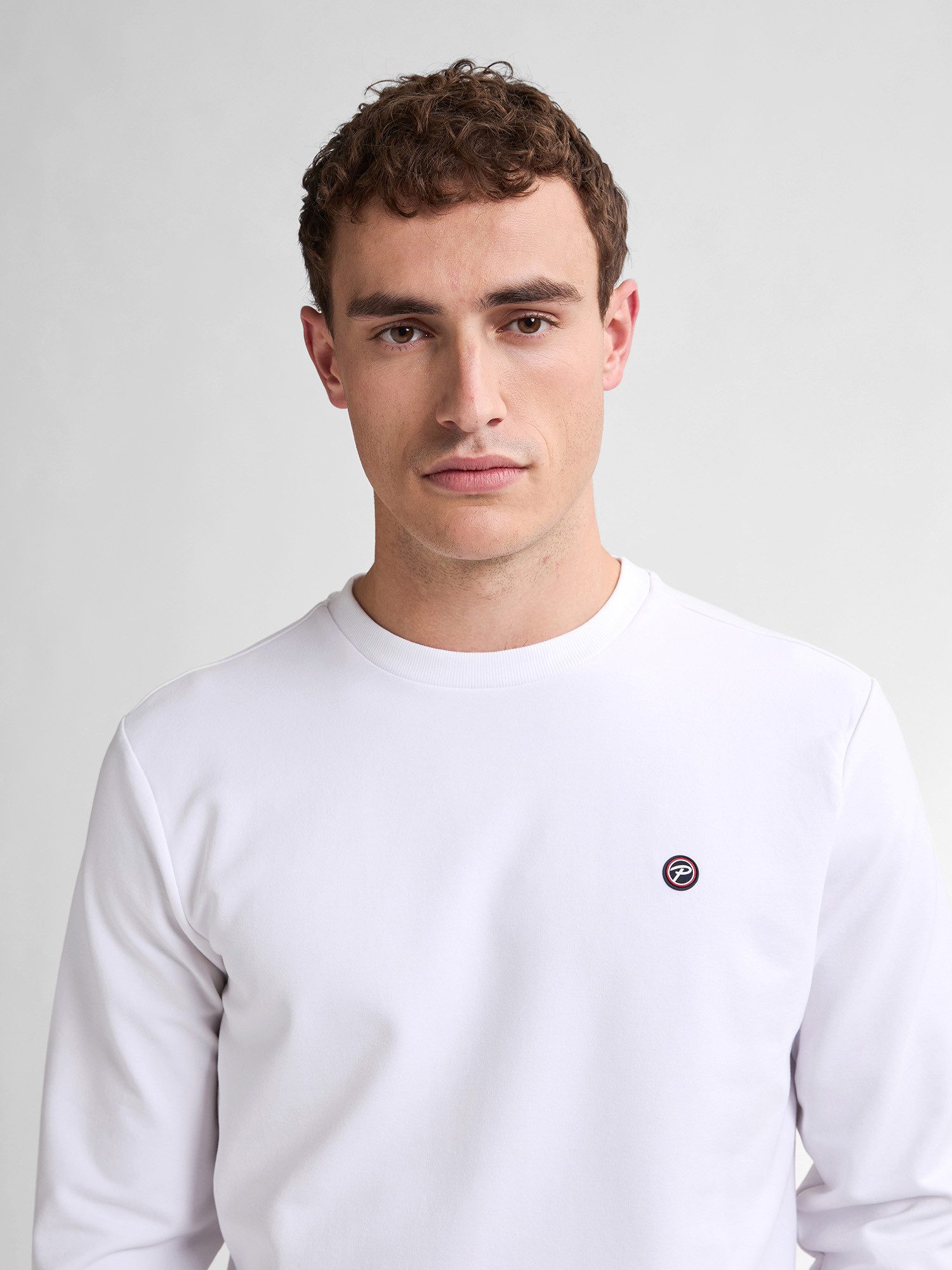 Petrol Industries Sweatshirt mit Logo Stickerei