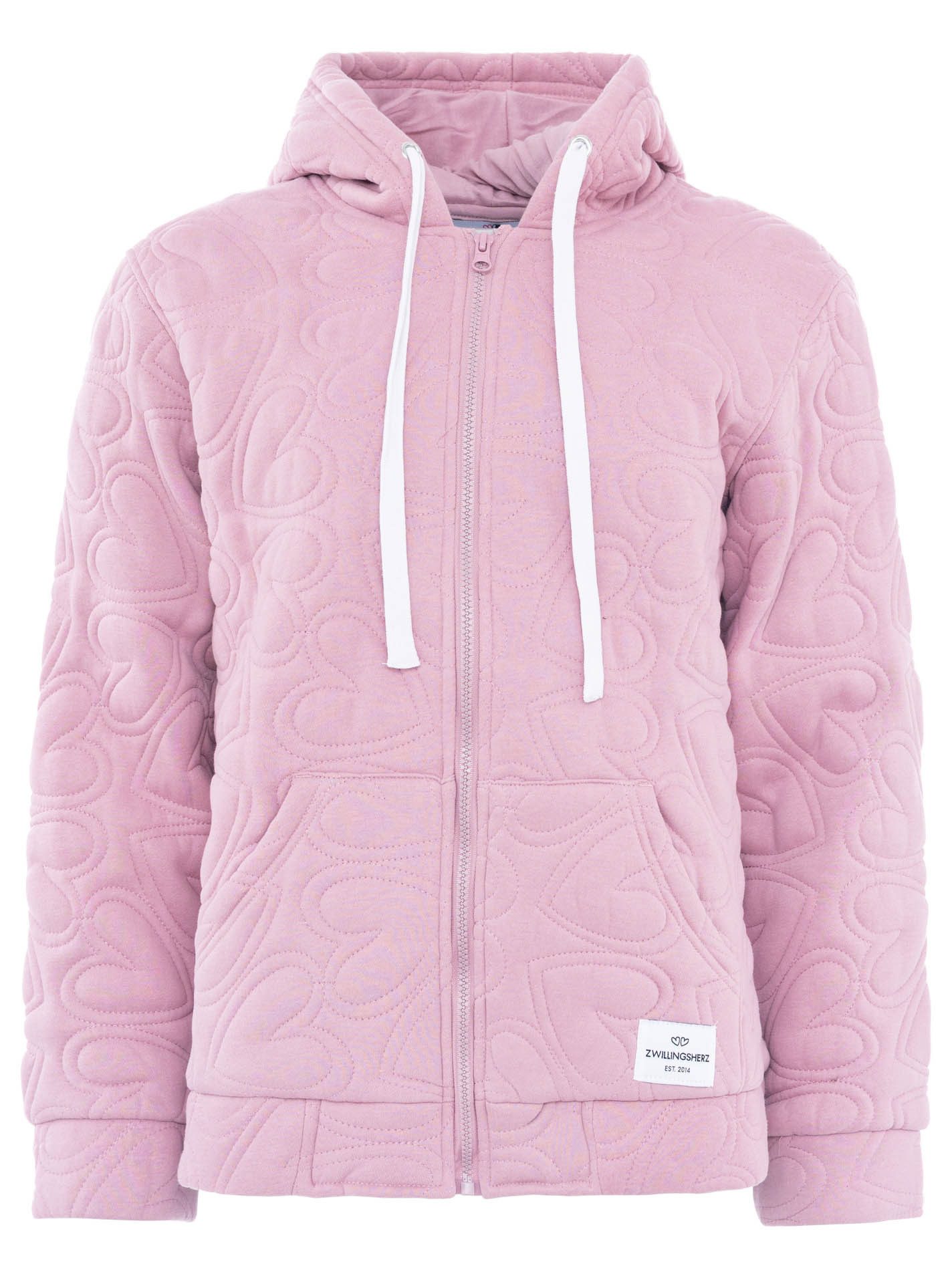 Zwillingsherz Sweatjacke