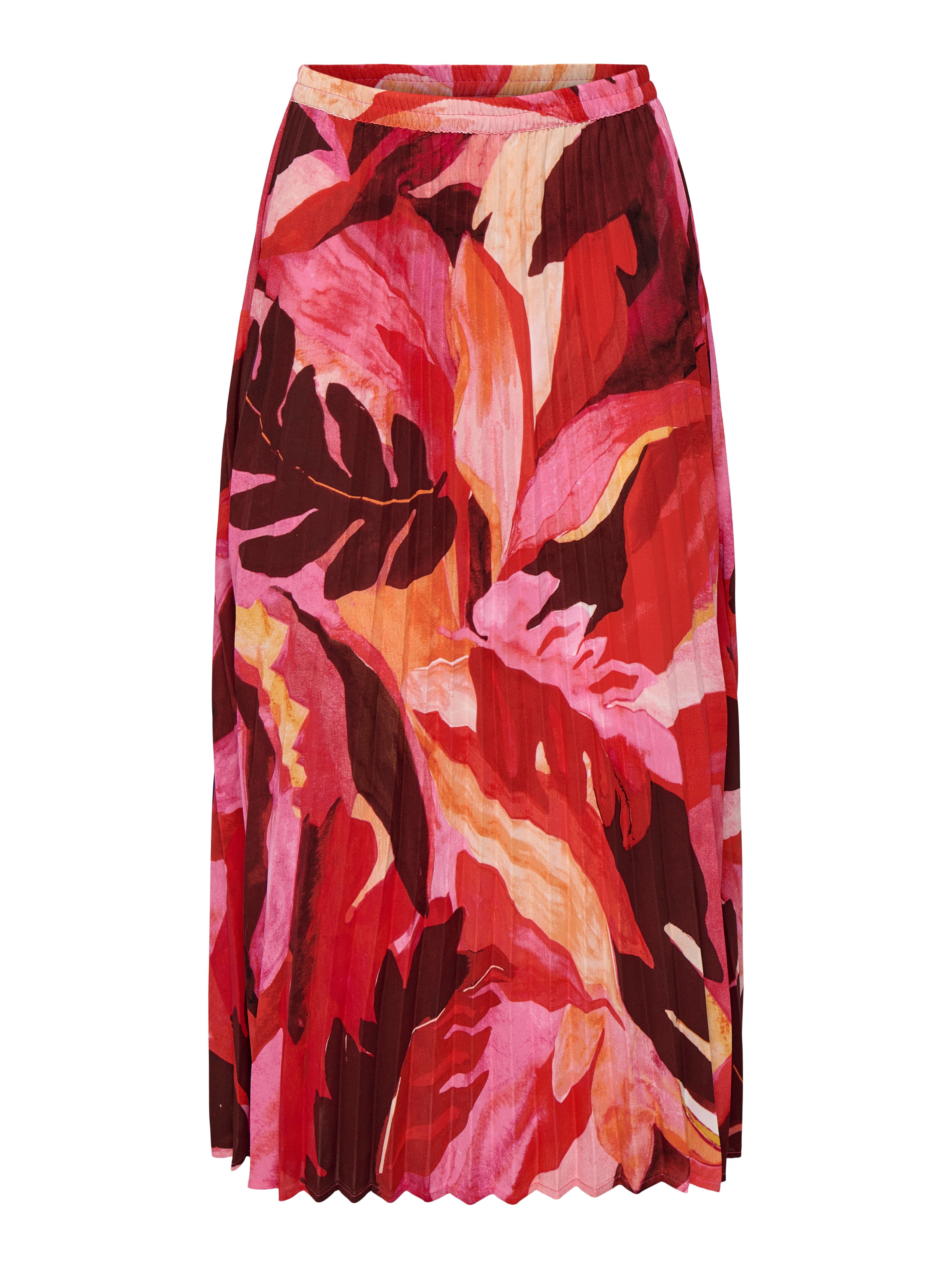 ONLY Plisseerock ONLALMA LIFE POLY PLISSE SKIRT AOP