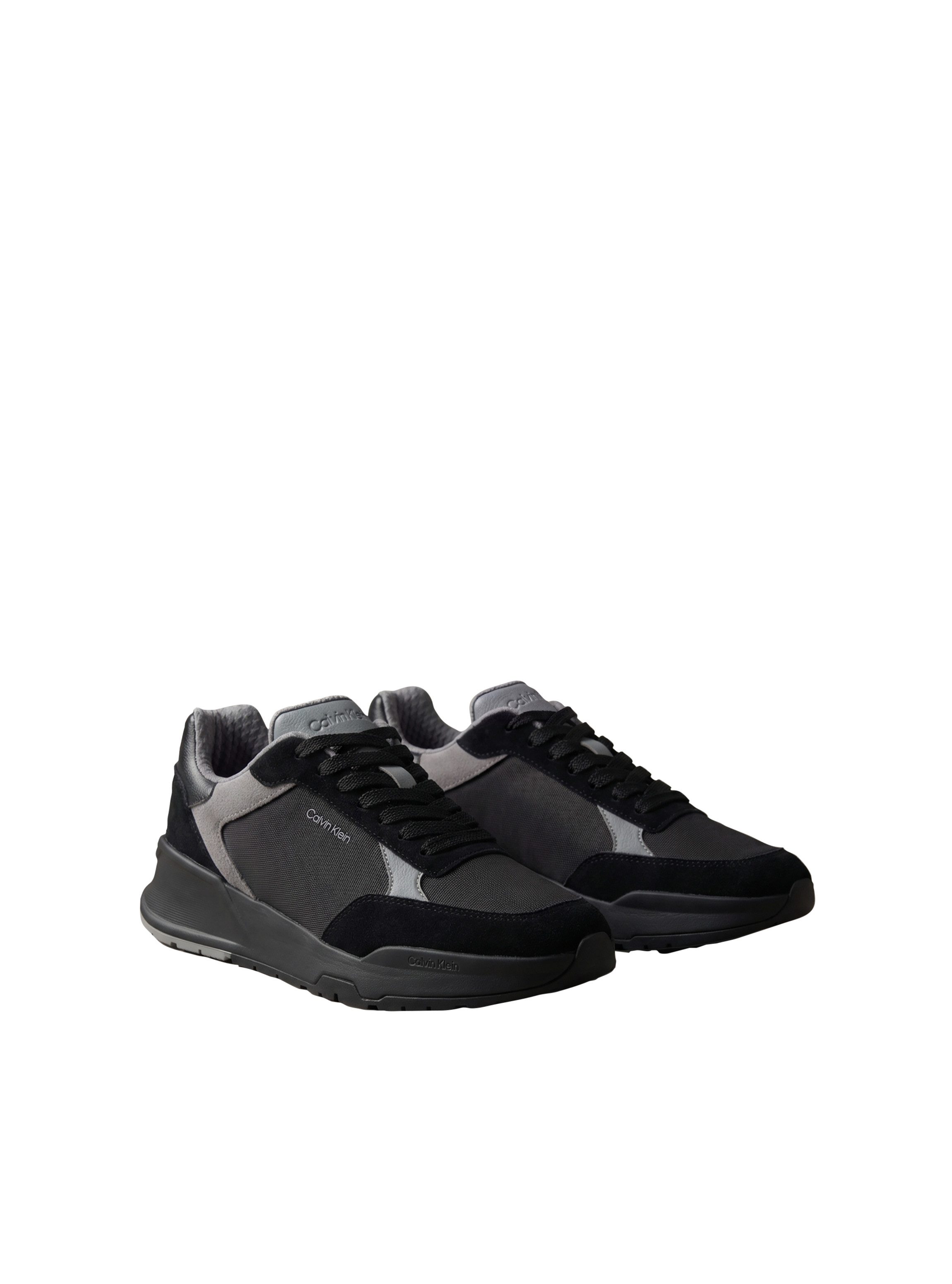 Calvin Klein CITY RUNNER LACEUP NY-SU Sneaker Freizeitschuh, Schnürschuh, Halbschuh mit CK-Schriftzug & Prägung