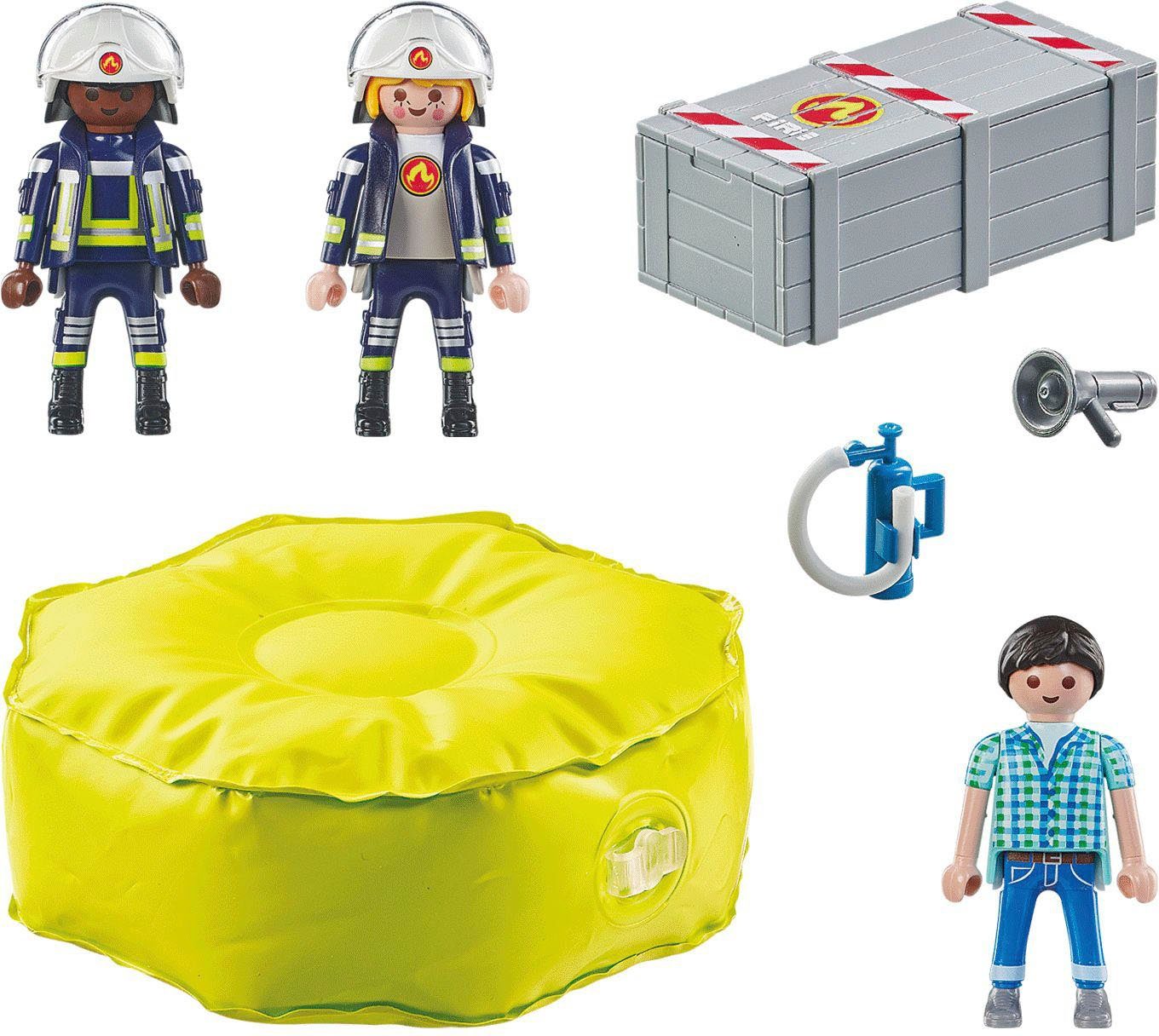 Playmobil® Feuerwehrleute mit Luftkissen (71465), Action Heroes Konstruktio günstig online kaufen