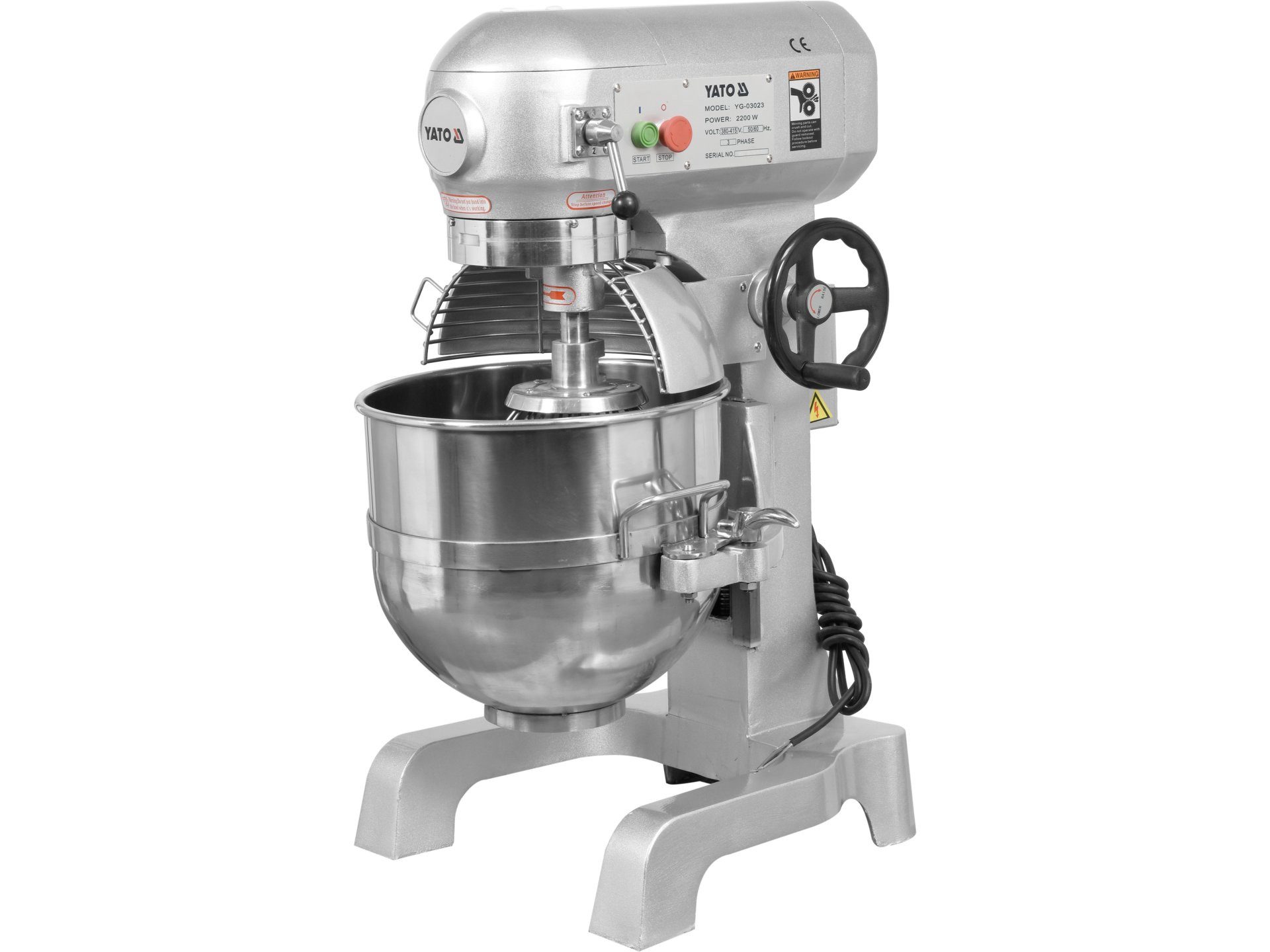 Yato Küchenmaschine, 2200 W, Profigerät