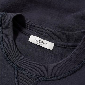 Valentino Sweatshirt VALENTINO JAMIE REID PUNK POEM STARS CREW PULLOVER SWEATSHIRT SWEATER