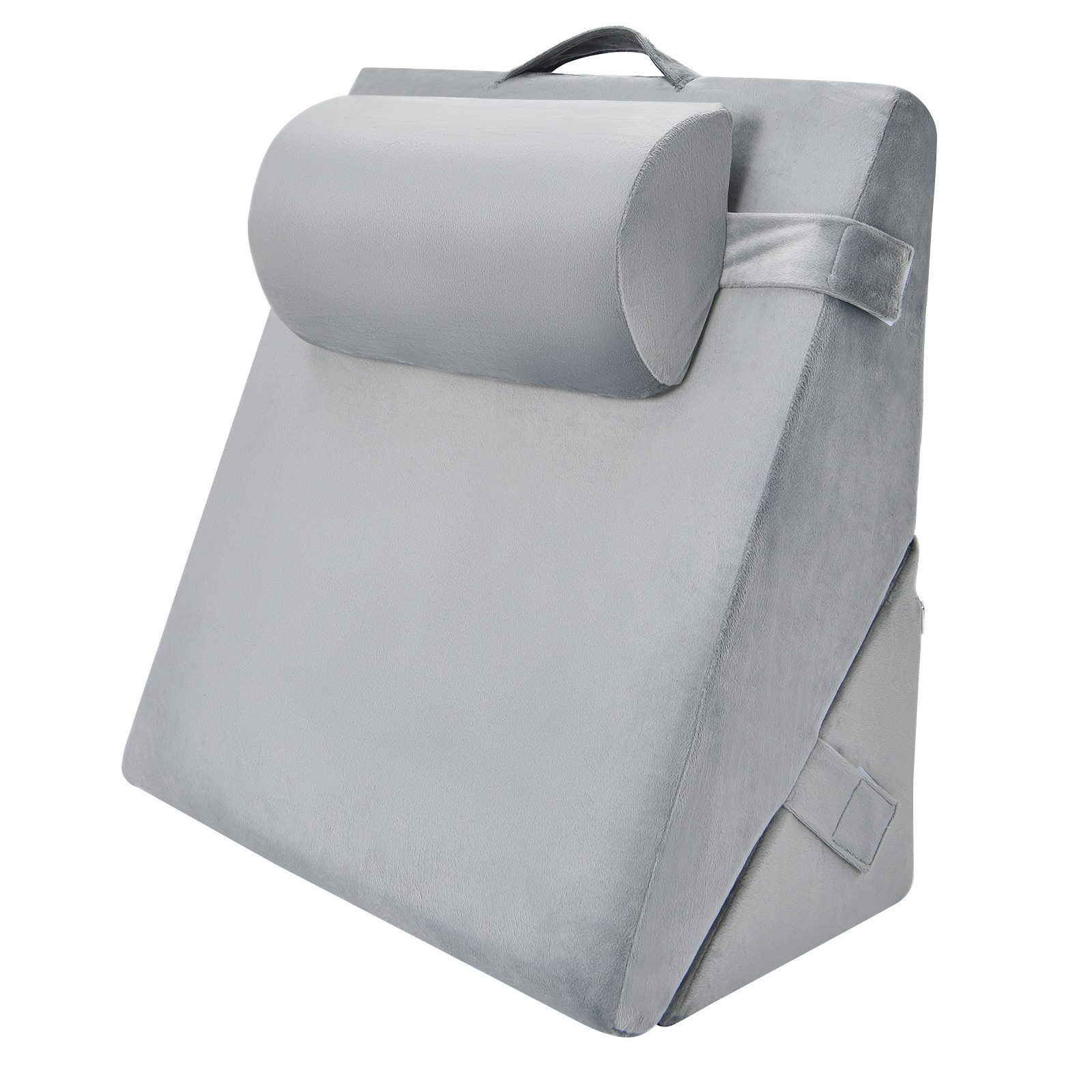 COSTWAY Keilkissen, mit abnehmbarem & waschbarem Bezug