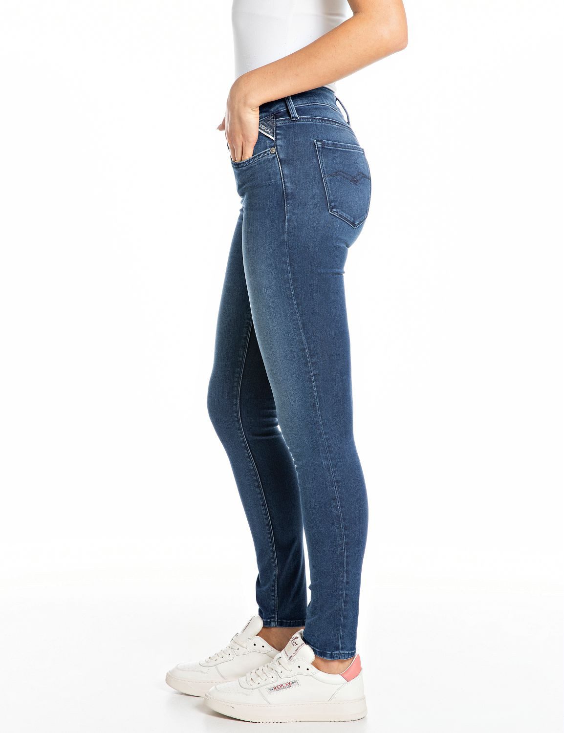 Replay 5-Pocket-Jeans NEW LUZ Skinny Fit in Ankle-Länge günstig online kaufen
