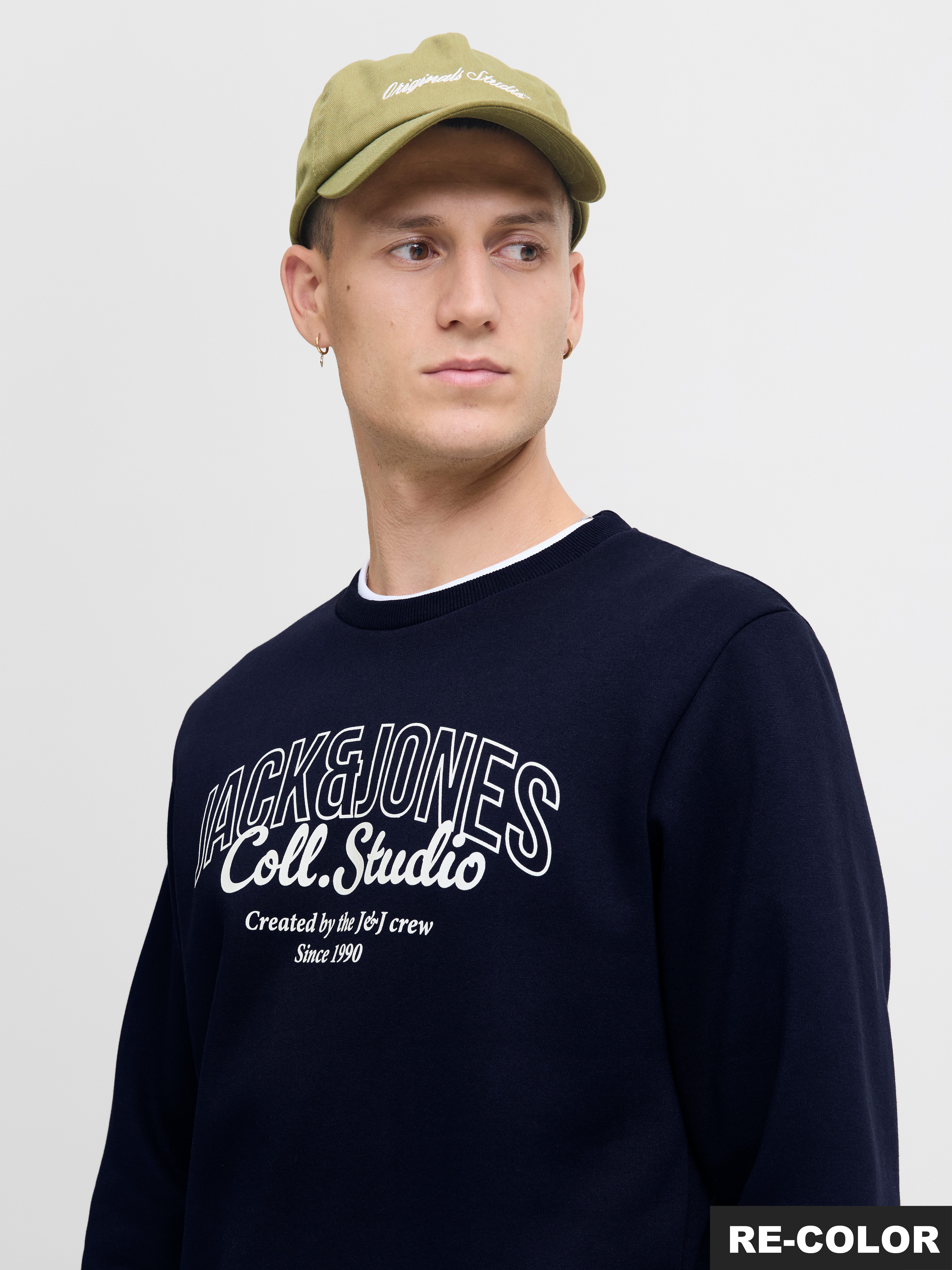 Jack & Jones Sweatshirt JJMAKOTO SWEAT CREW NECK günstig online kaufen
