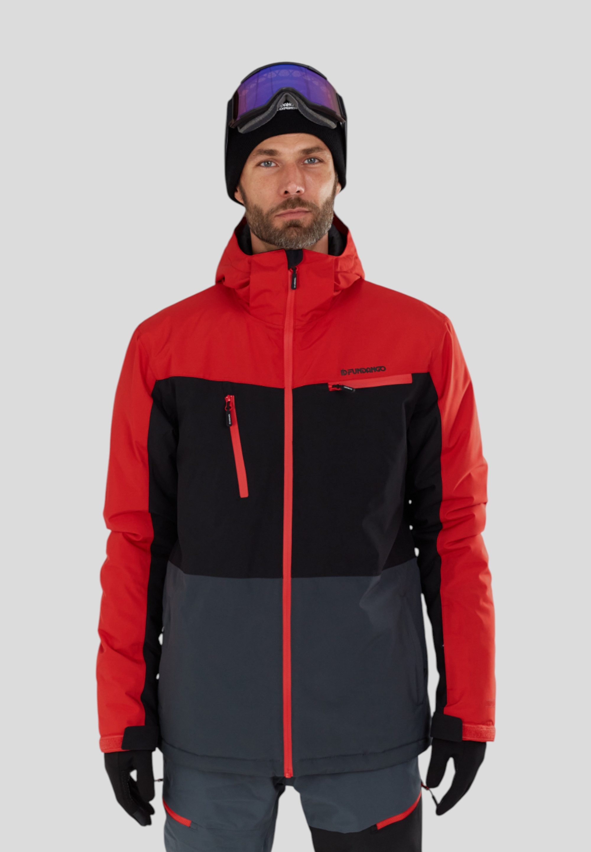 Fundango Winterjacke Horatio Allmountain technische Allrounder Ski- und Snowboardjacke