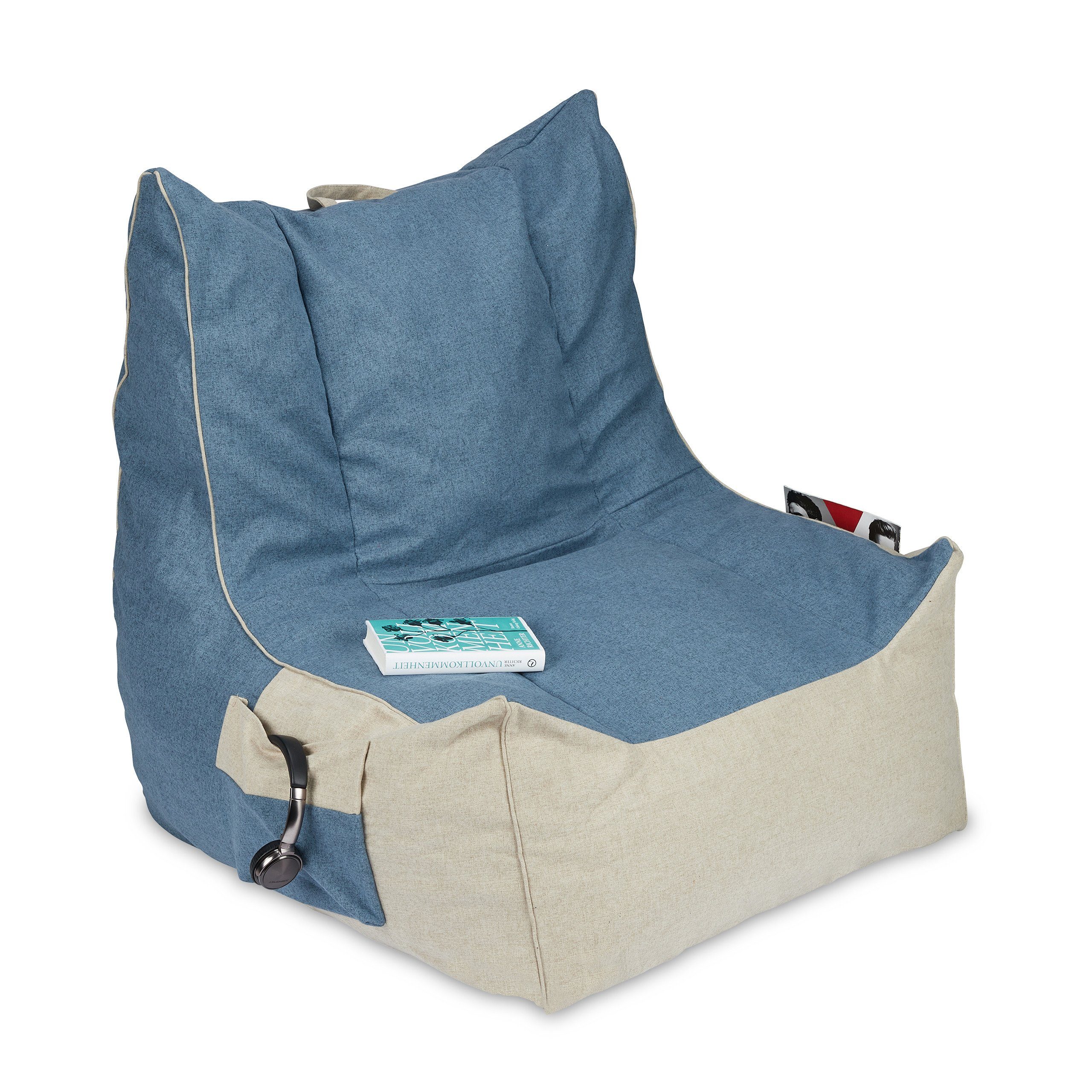 relaxdays Sitzsack »Großer Sitzsack mit Lehne« | OTTO