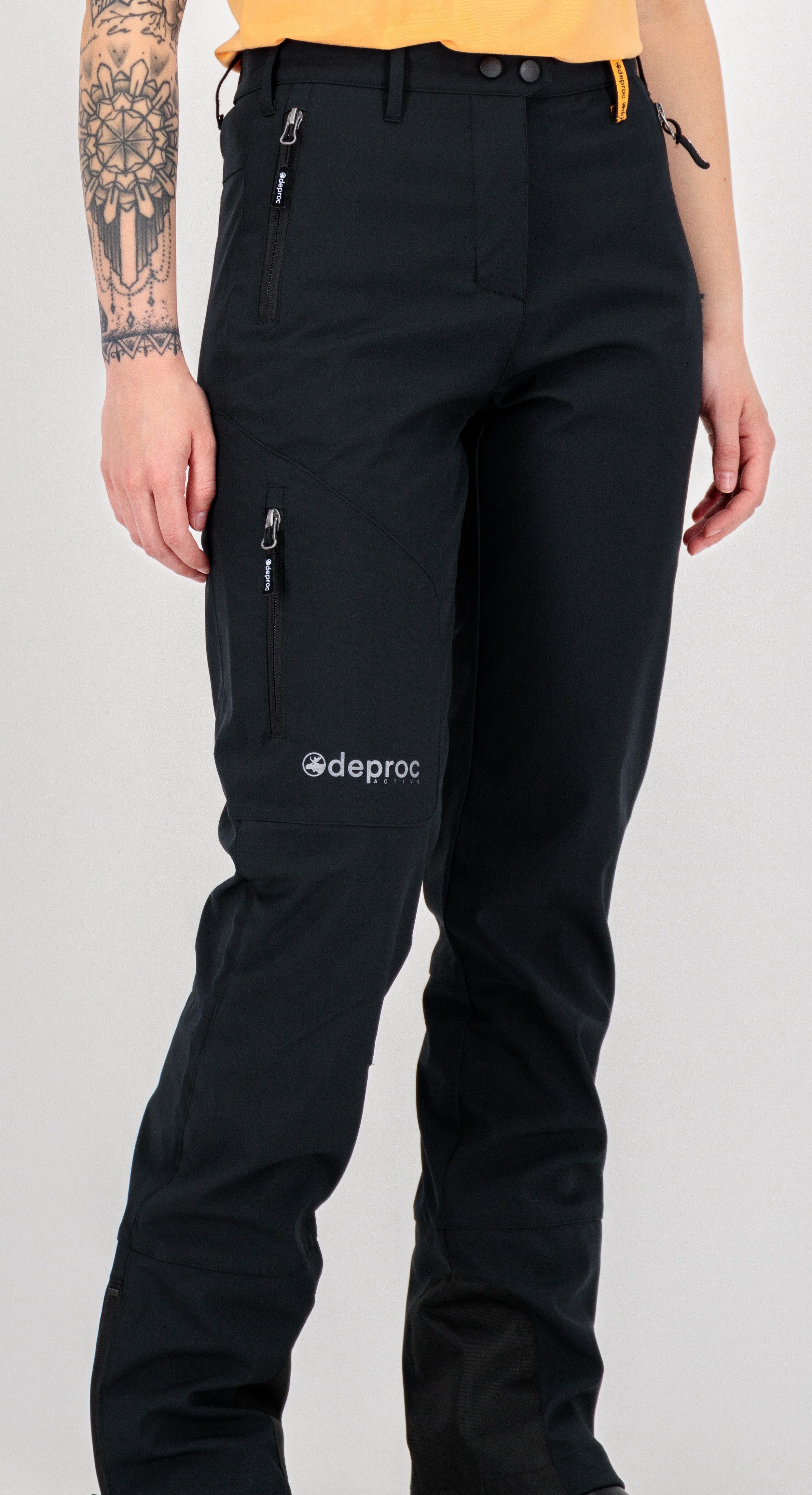 DEPROC Active Softshellhose STERLING SKI WOMEN OS Wintersporthose Softshellhose Langlaufhose