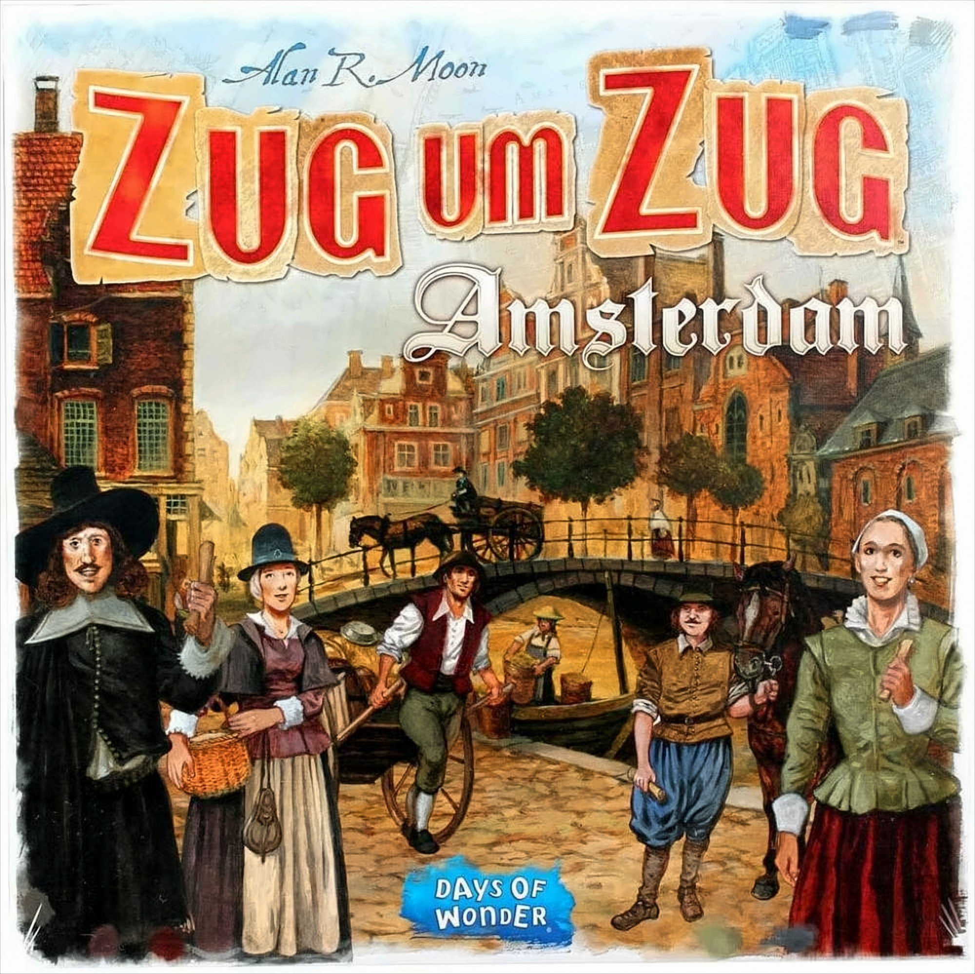 Spiel Zug um Zug - Amsterdam DE