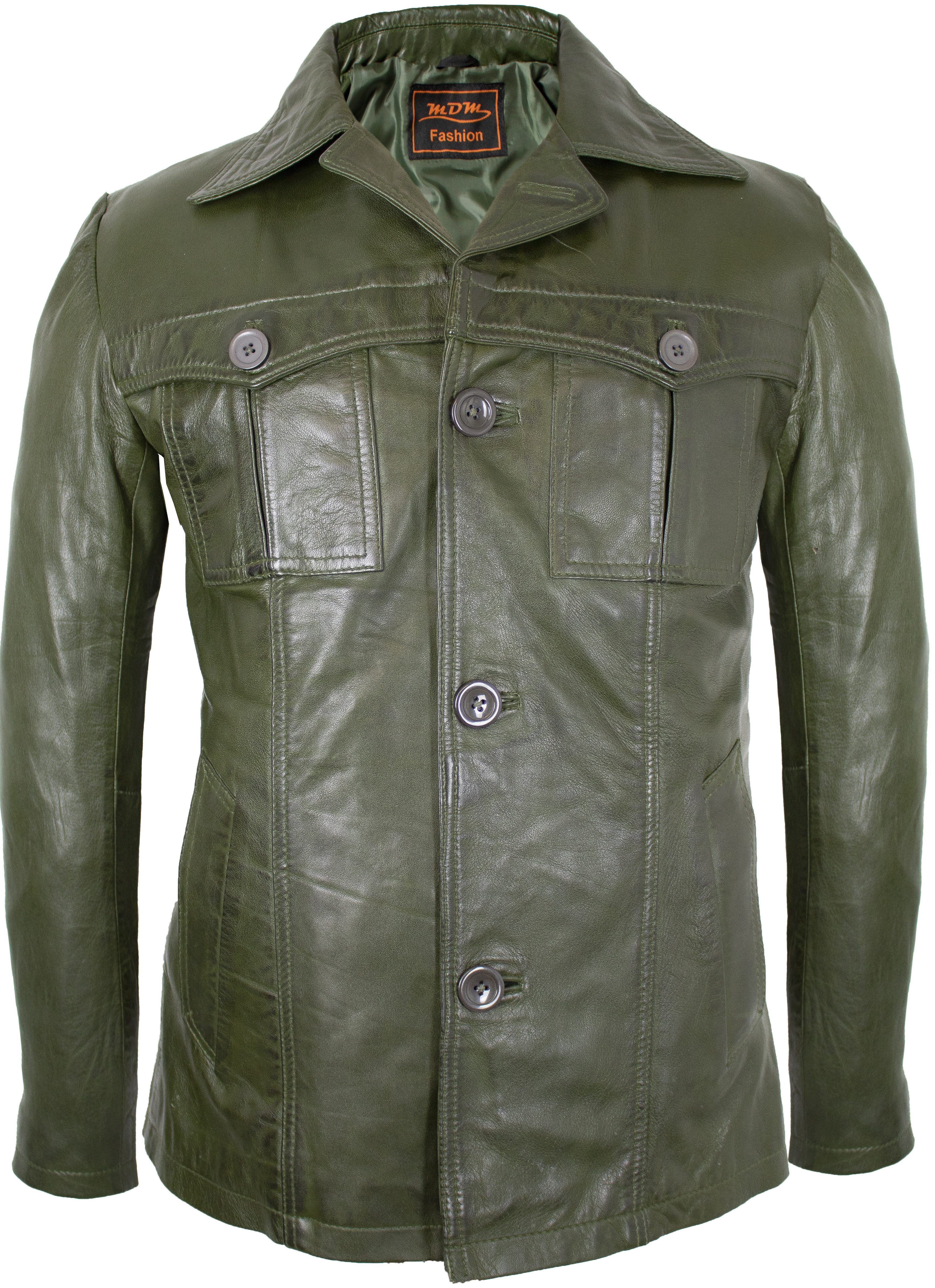 MDM Lederblazer Herren Ledersakko Lederjacke Lederblazer günstig online kaufen