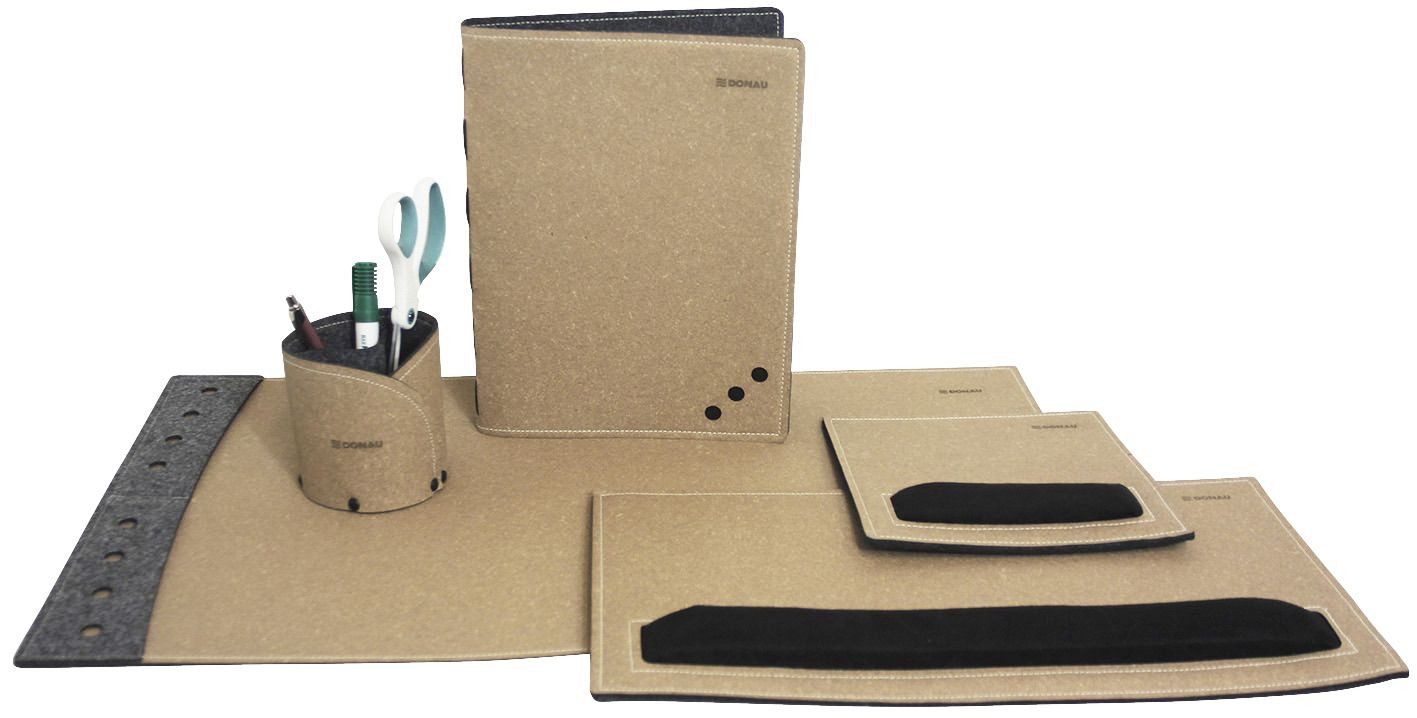 DONAU Ringbuchmappe DONAU 2100001-02 Ringmappe A4 235mm braun