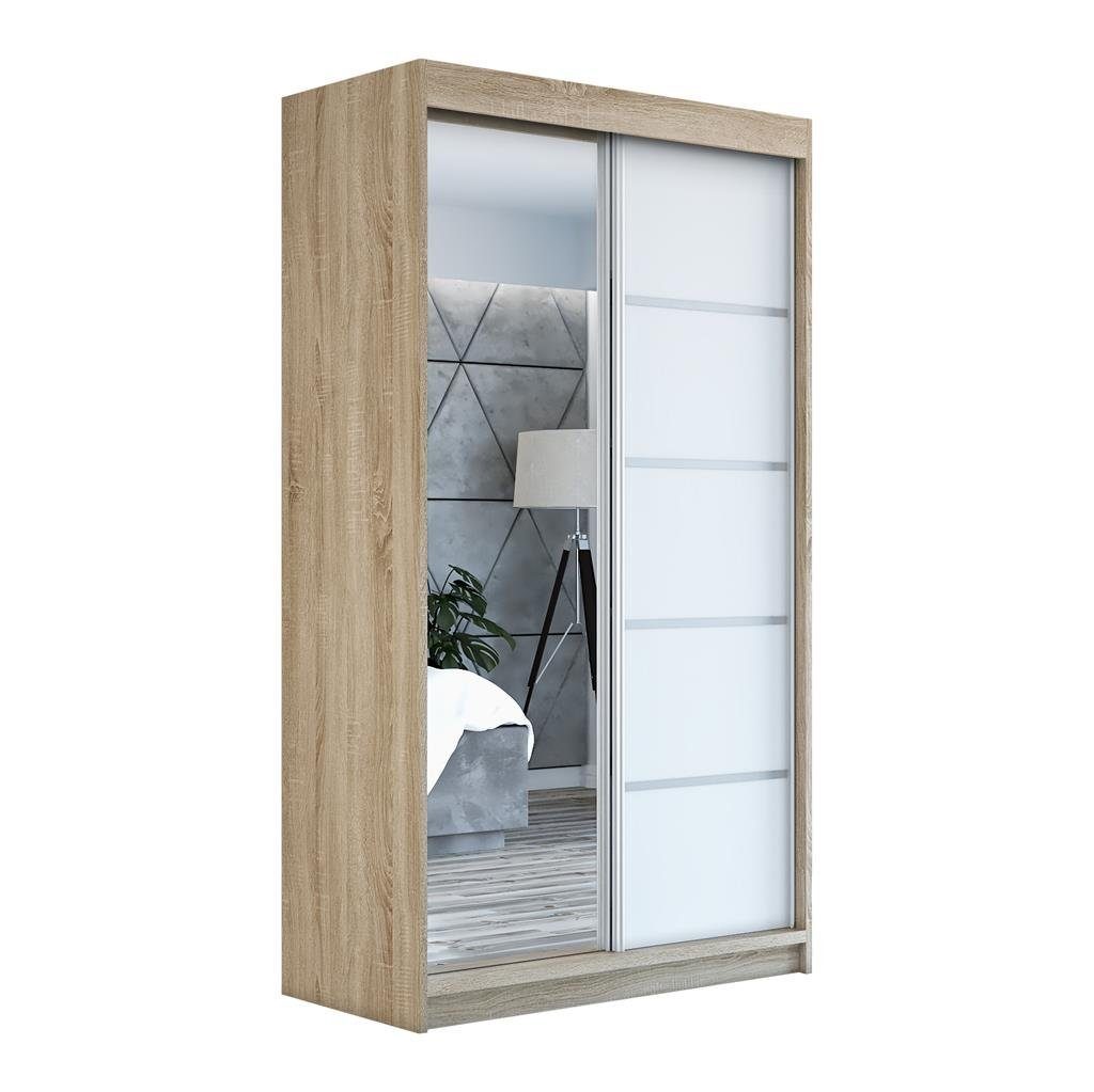 A&J MöbelLand GmbH Schiebetürenschrank GAPI mit Spiegel (TOP ANGEBOT! Geräu günstig online kaufen