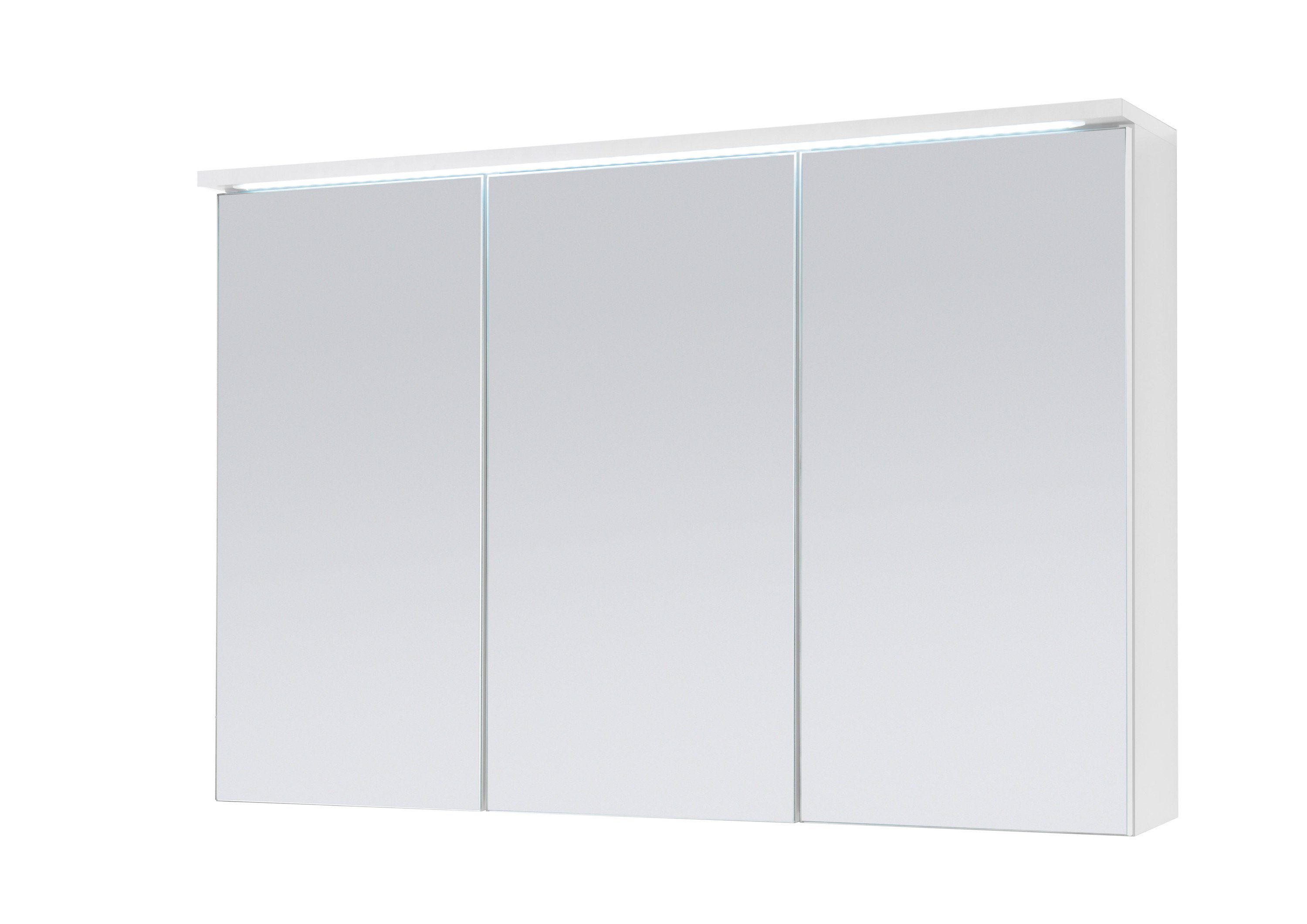 DUO Aileenstore Spiegelschrank cm, LED-Beleuchtung 100 Schalter-/Steckdosenbox, Breite